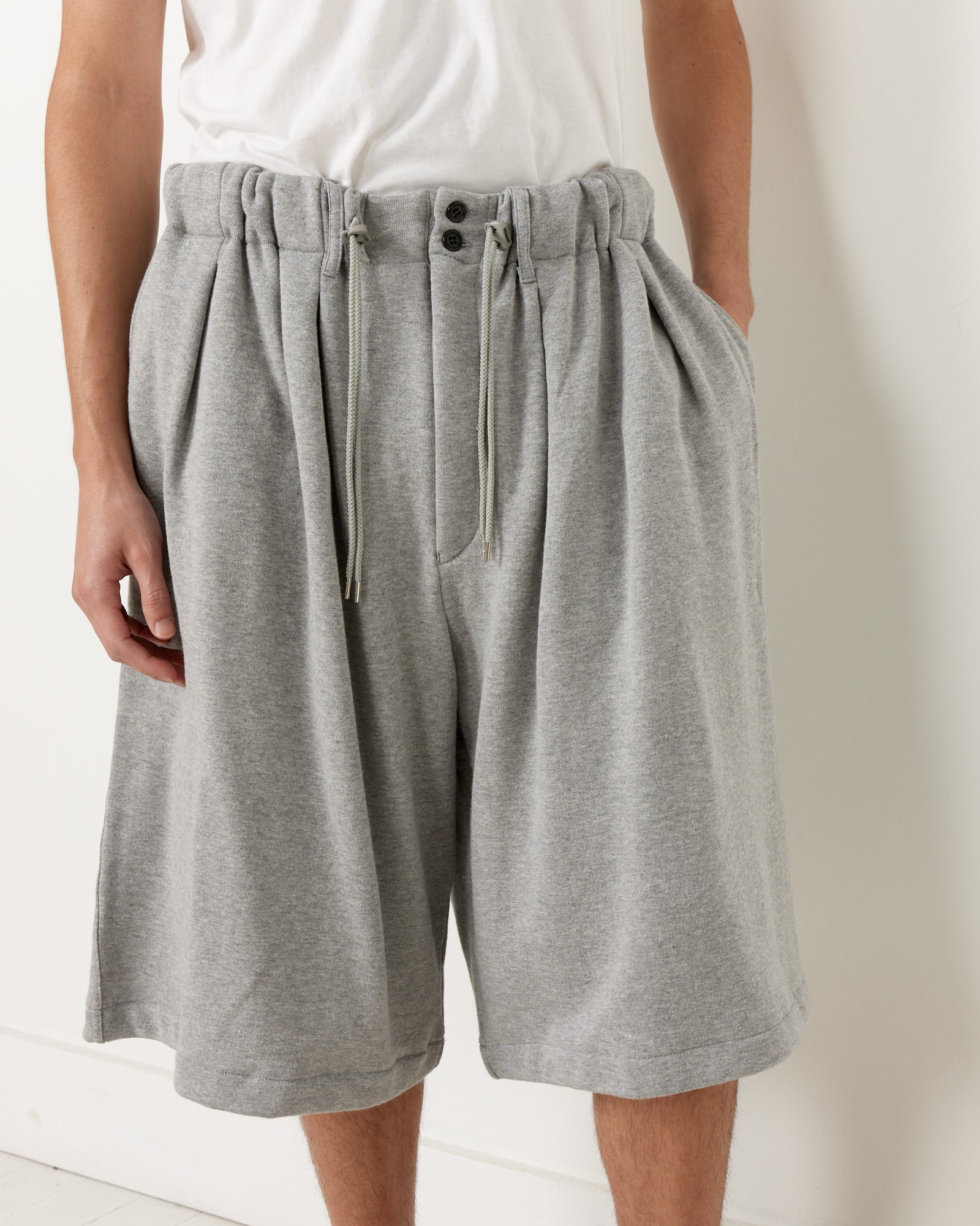 Sillage Essentials Loop Wheel Circular Short Pant - Grey / OS (255338)