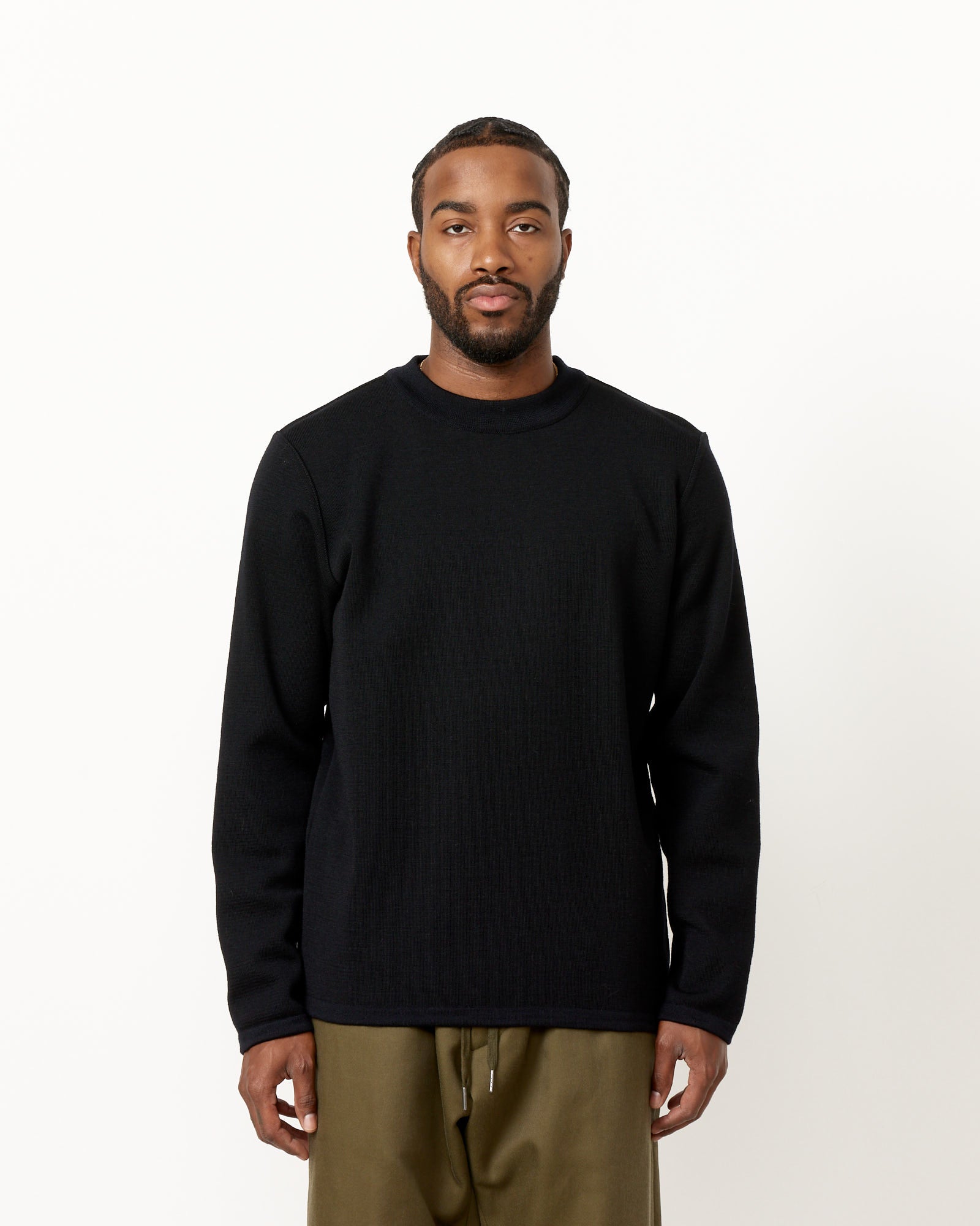 S.N.S. Herning Marine Crew Neck Residual Black - Residual Black / L (255400)