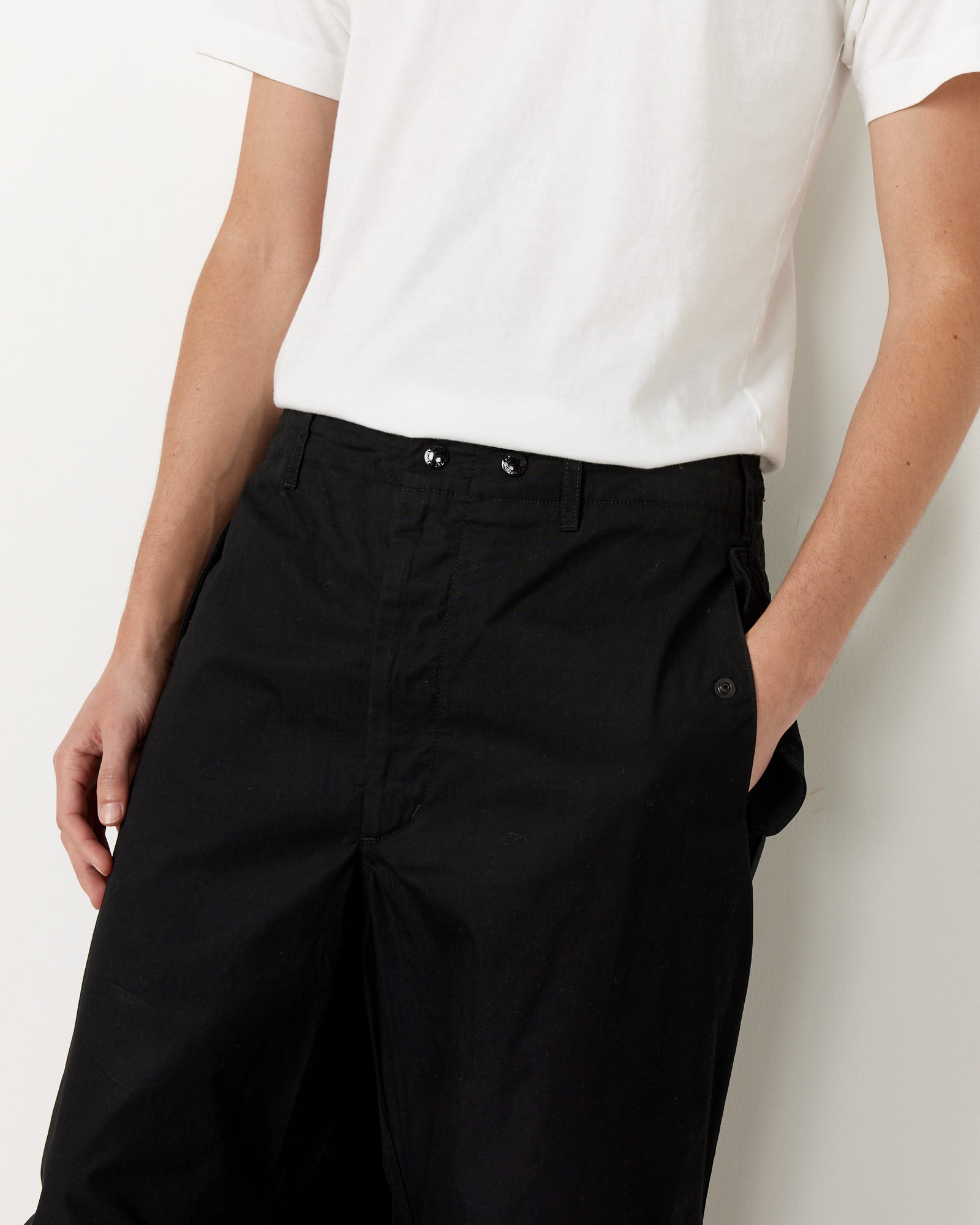 Engineered Garments Over Pant Black - Black / M (255598)