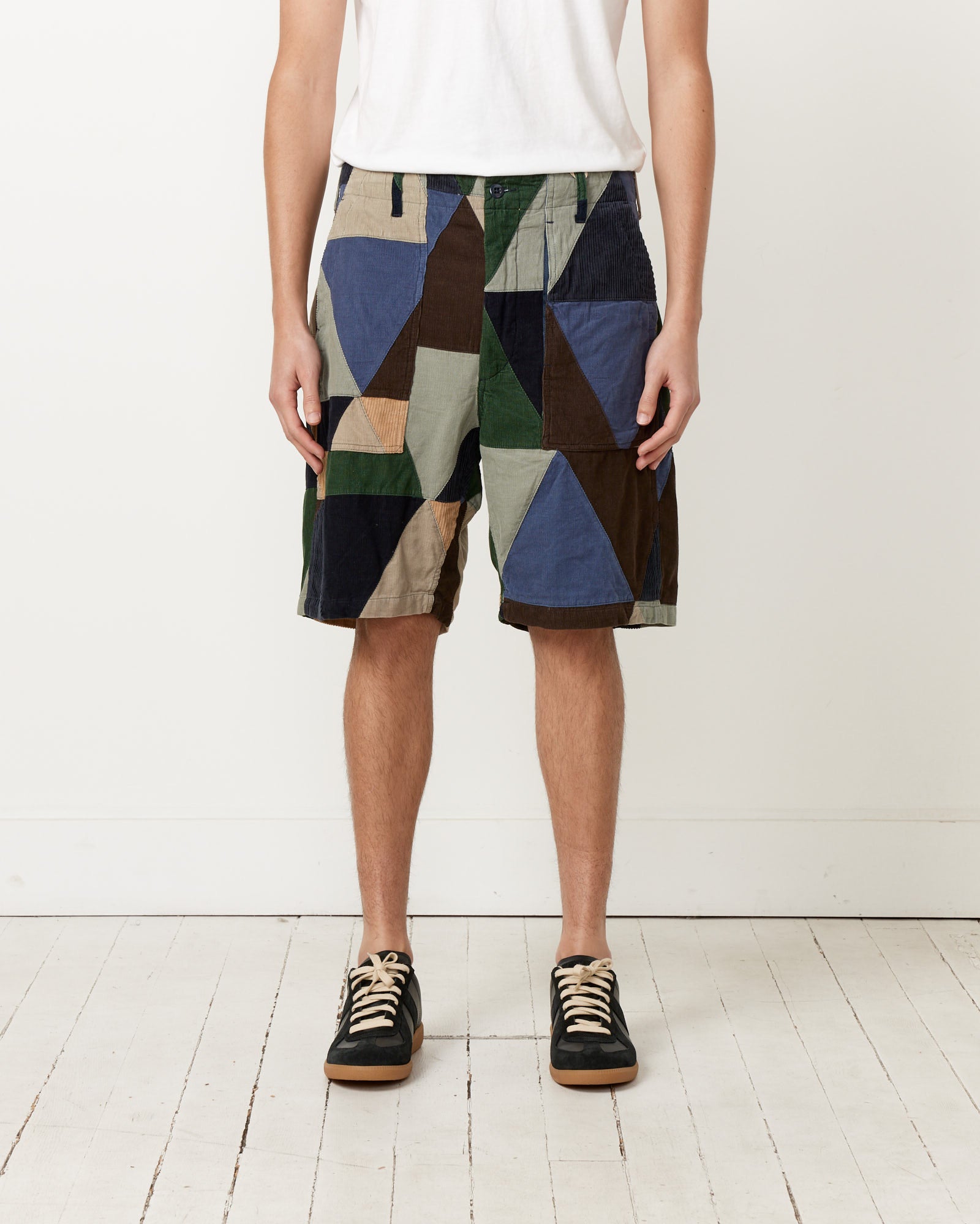 Engineered Garments Patchwork Fatigue Short Multi - Multi / M (255614)