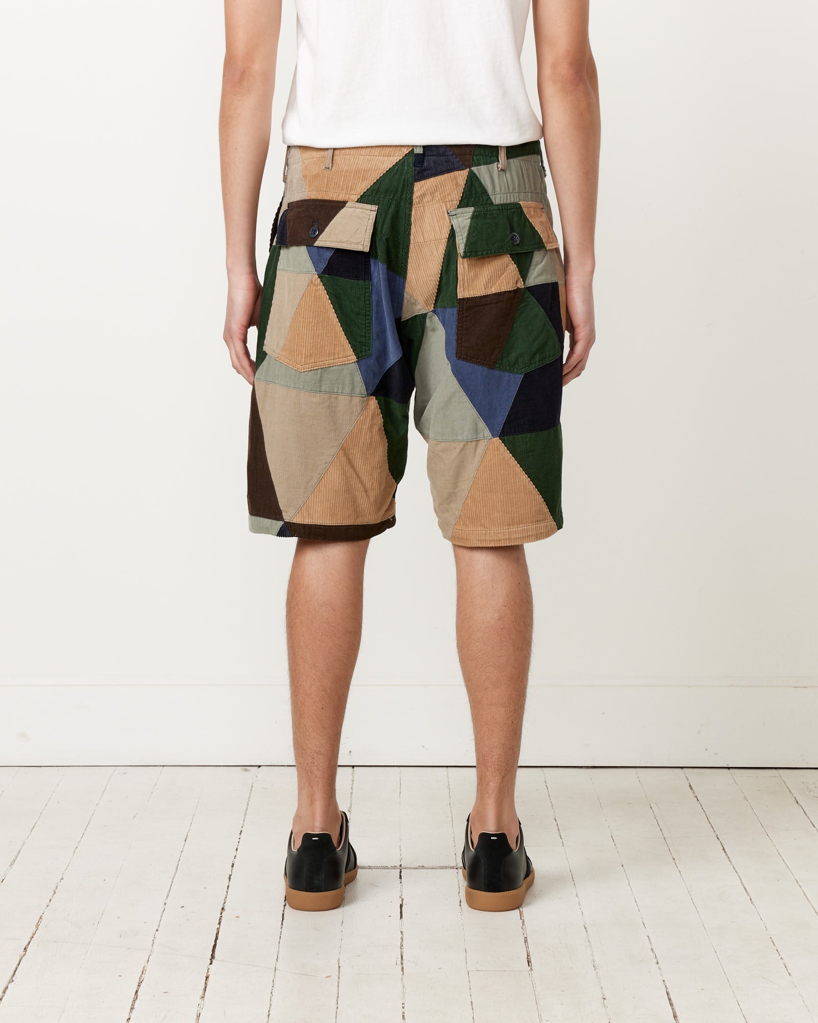 Engineered Garments Patchwork Fatigue Short Multi - Multi / M (255614)