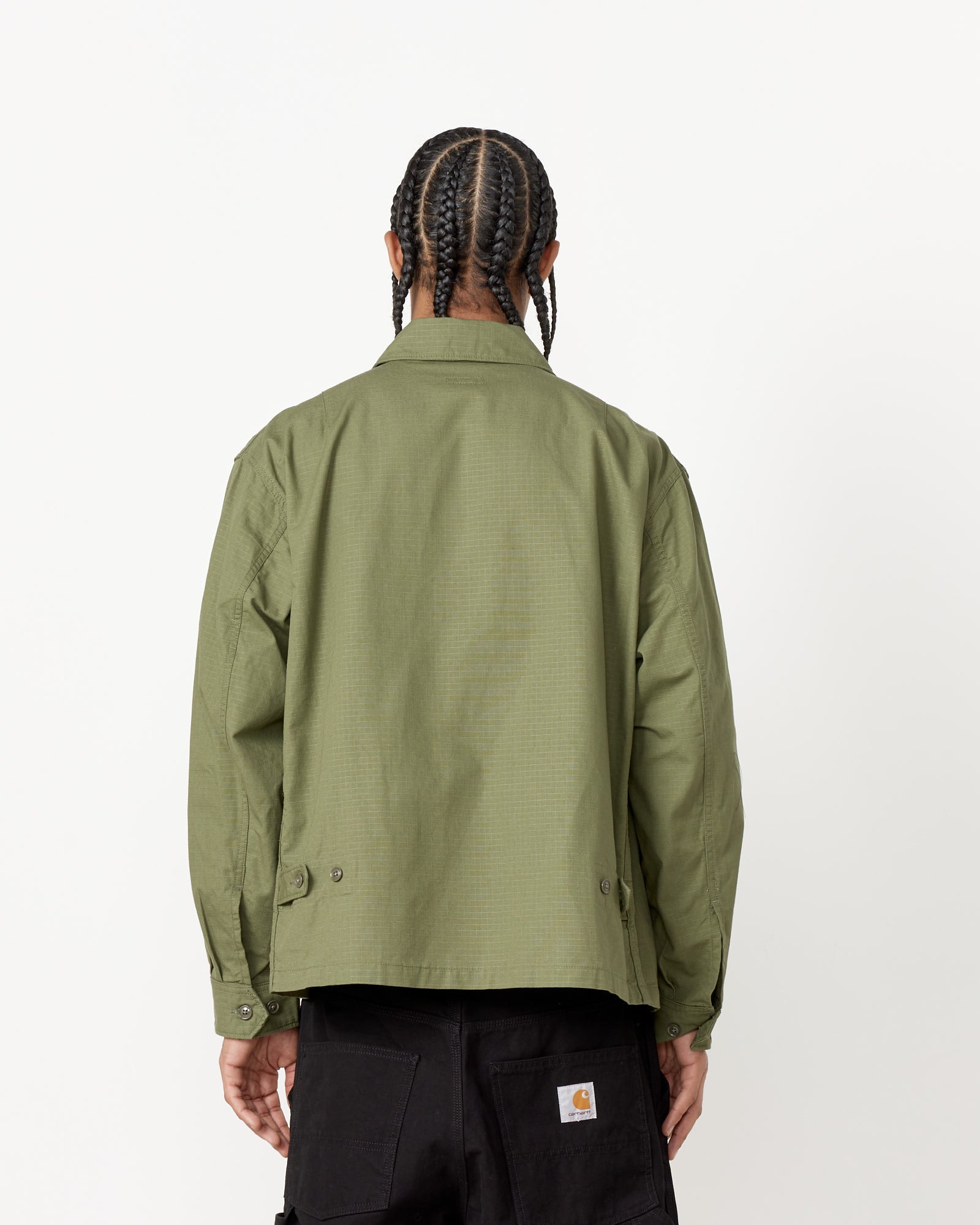 Engineered Garments Claigton Jacket Olive - Olive / M (255618)