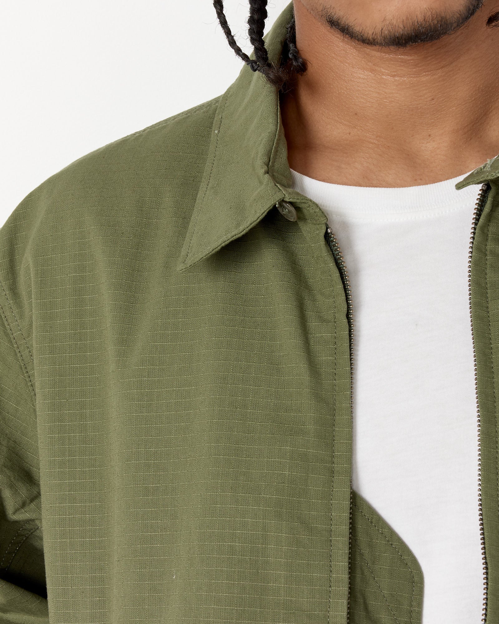 Engineered Garments Claigton Jacket Olive - Olive / M (255618)