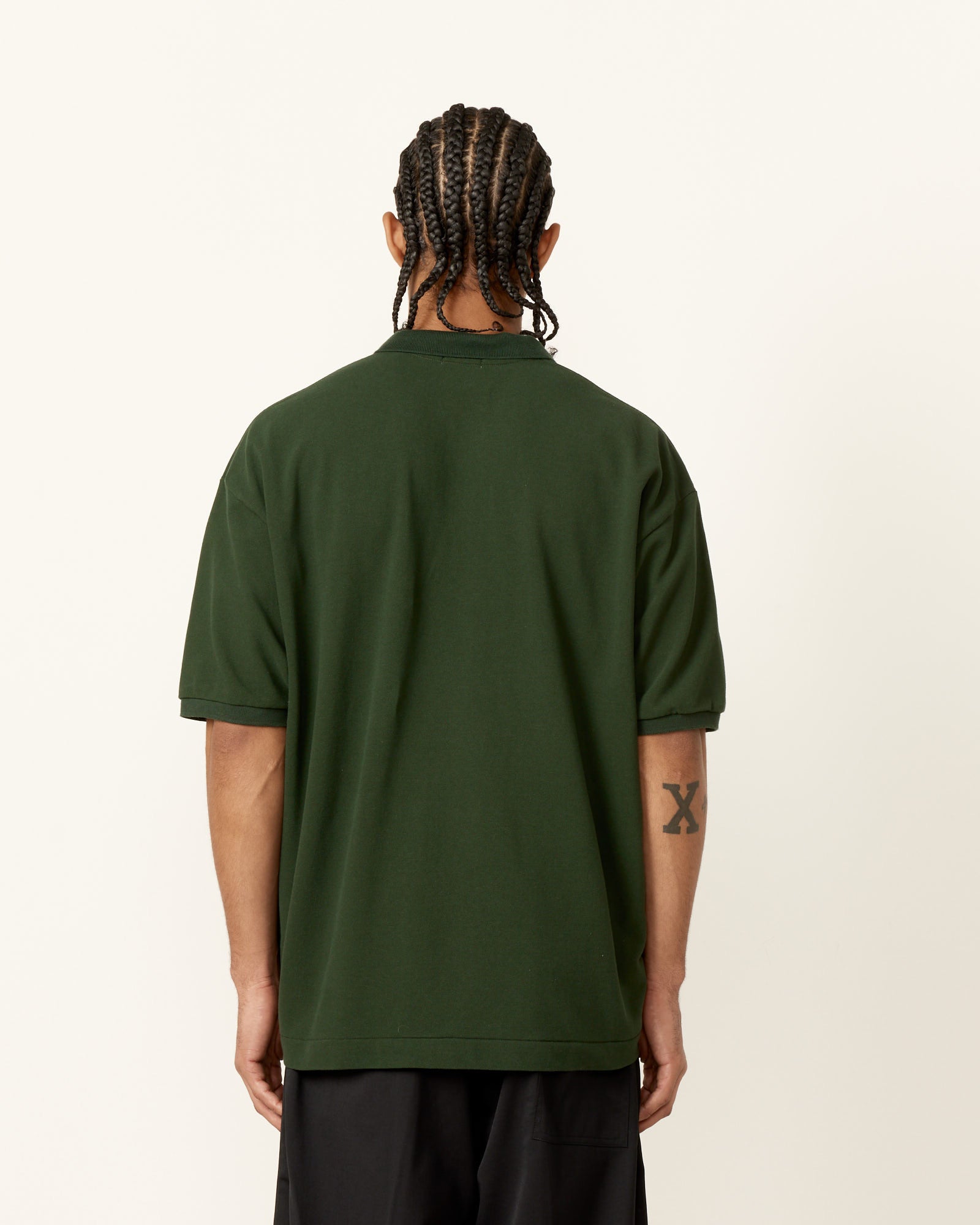 Nanamica S/S Polo Shirt Green - Green / M (255731)