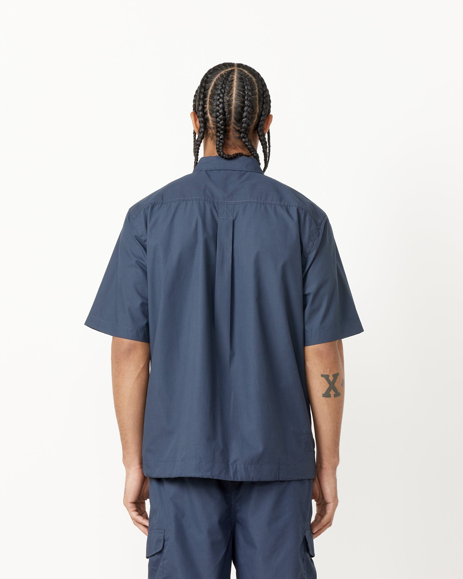 Universal Works Tech Overshirt Navy - Navy / L (255759)