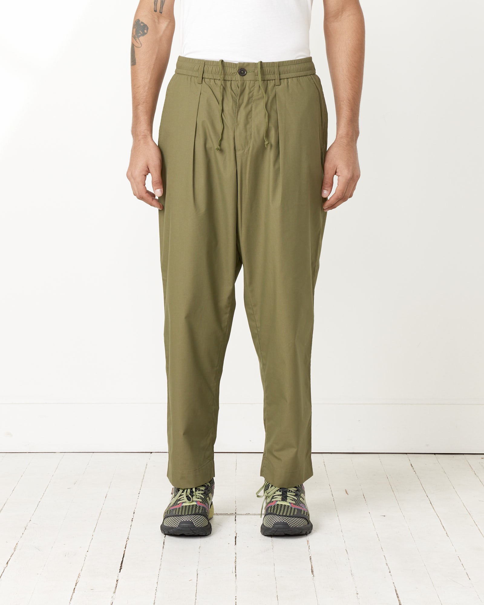 Universal Works Oxford Pant Olive - Olive / 32 (255763)