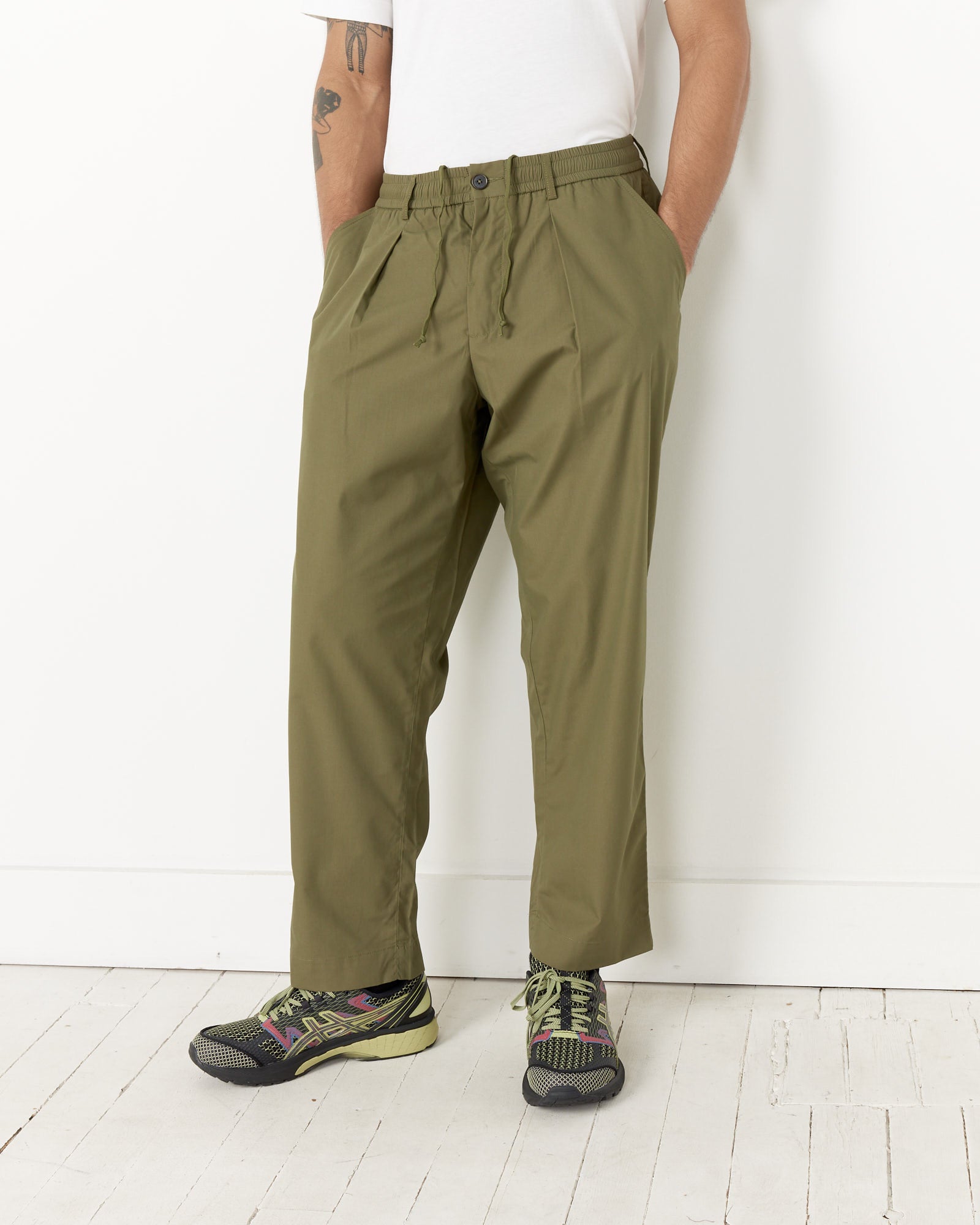 Universal Works Oxford Pant Olive - Olive / 32 (255763)