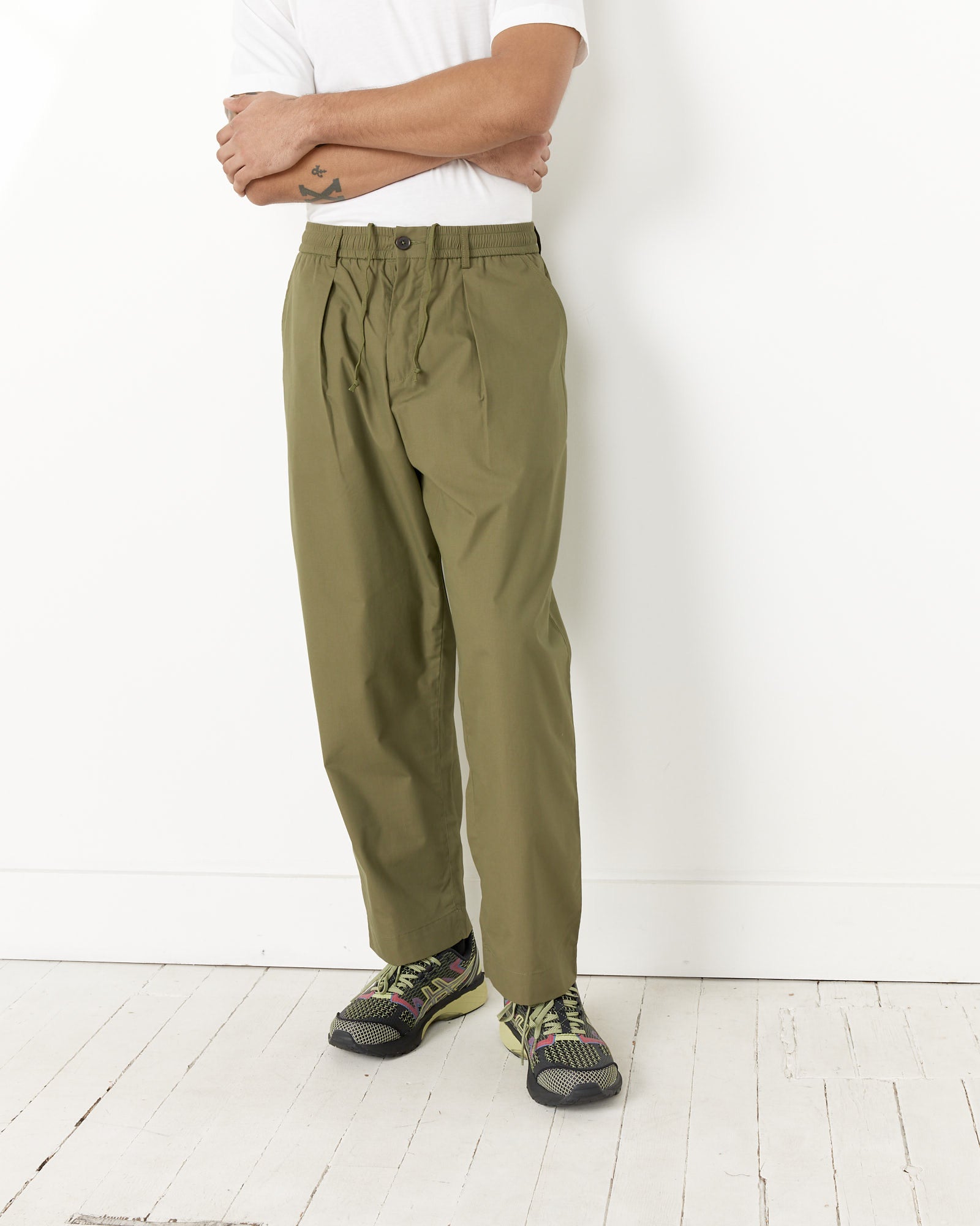 Universal Works Oxford Pant Olive - Olive / 32 (255763)