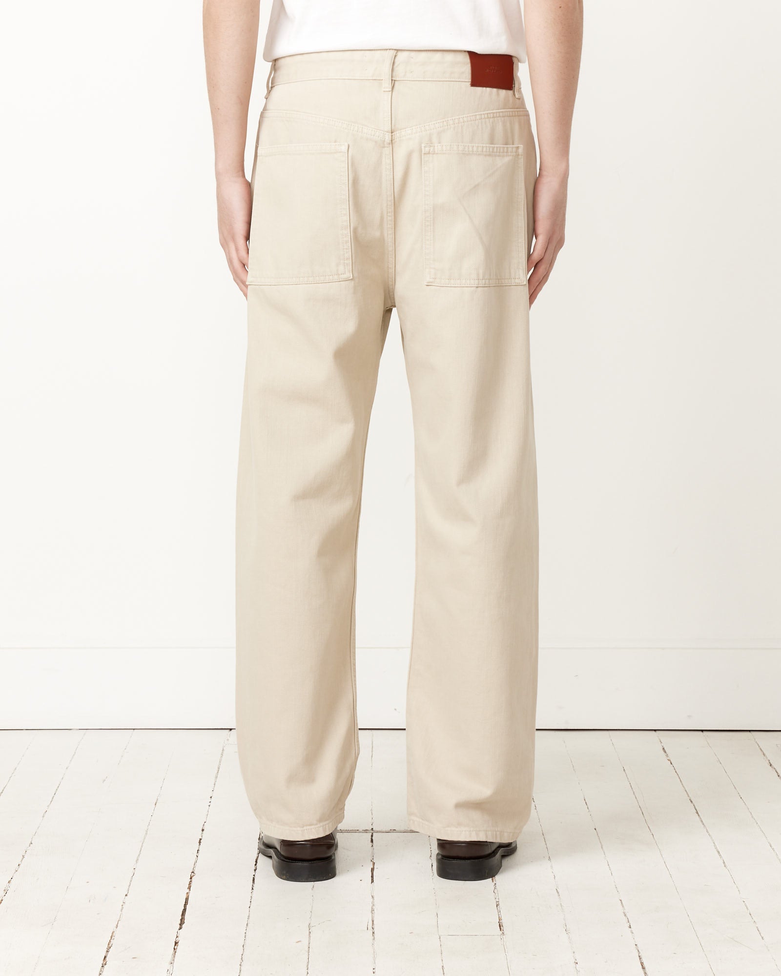 Studio Nicholson Garment Dyed Pant Dove - Dove / M (255787)