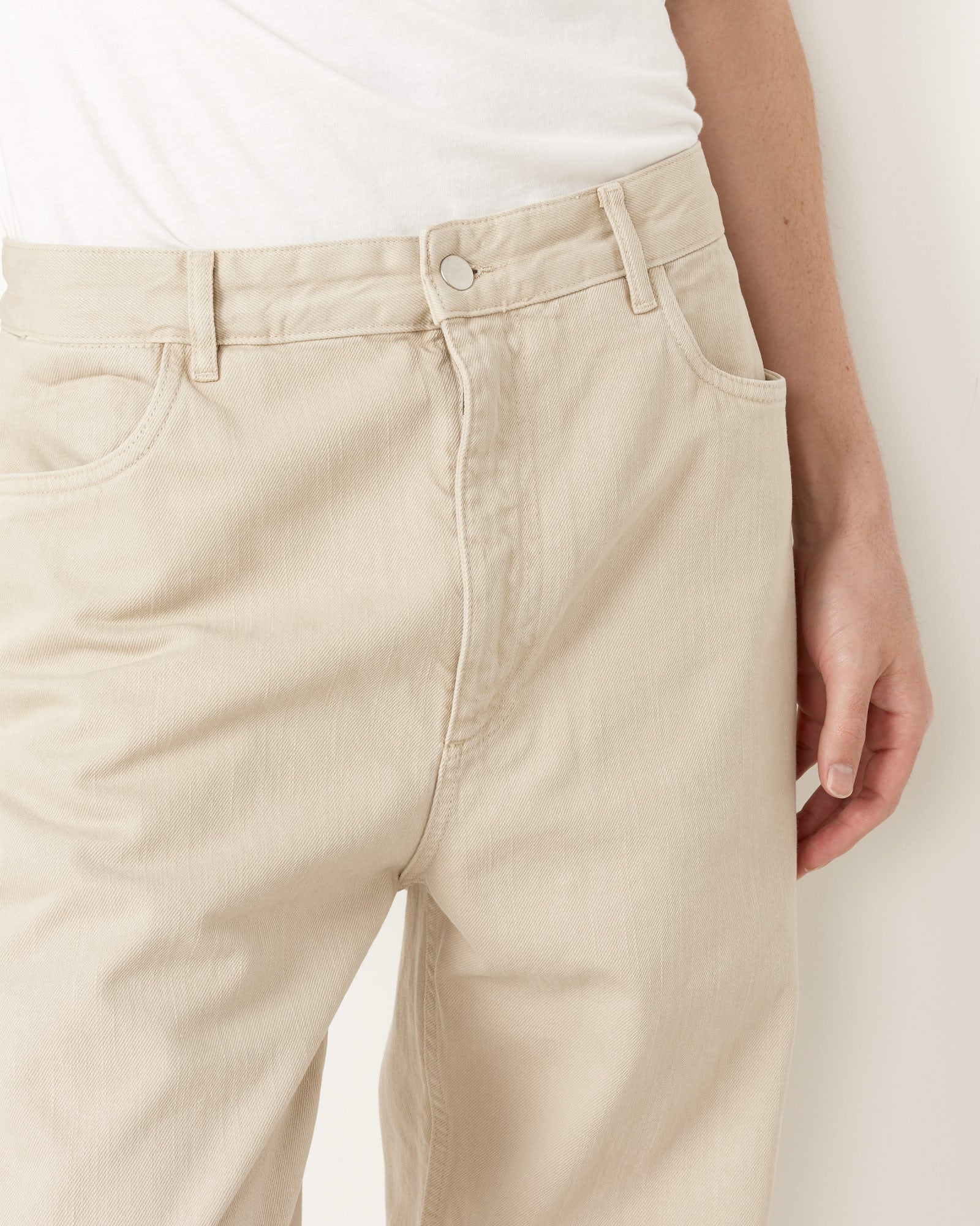 Studio Nicholson Garment Dyed Pant Dove - Dove / M (255787)