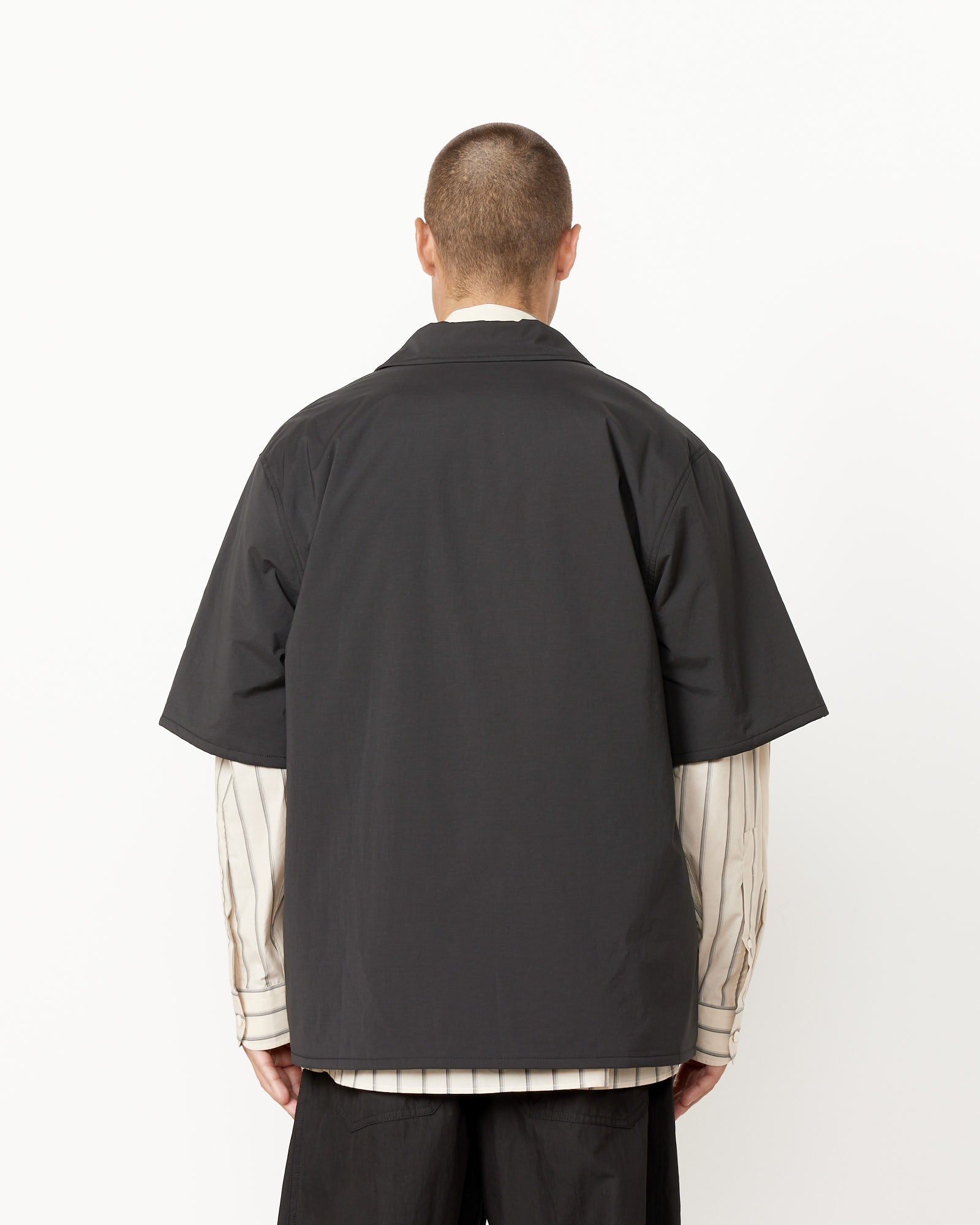 Studio Nicholson Padded Shirt - Black / M (255799)