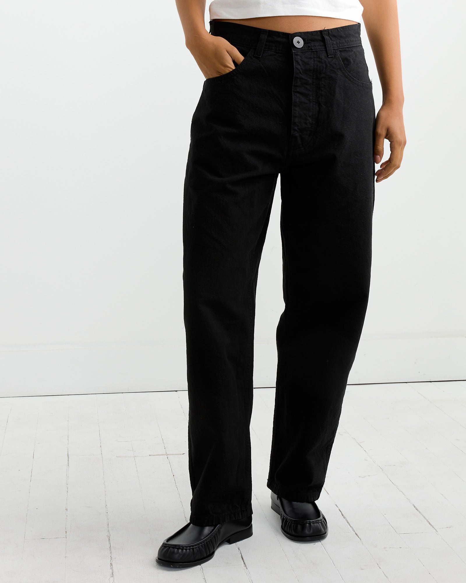 California Wide Pant in Black