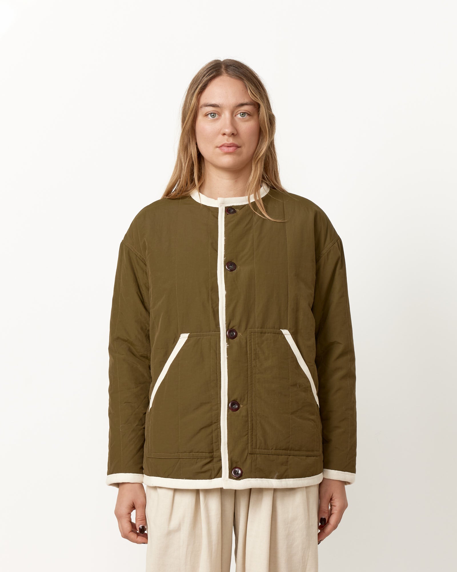 Alex Mill Reversible Polar Bear Jacket - Natural / S (255968)