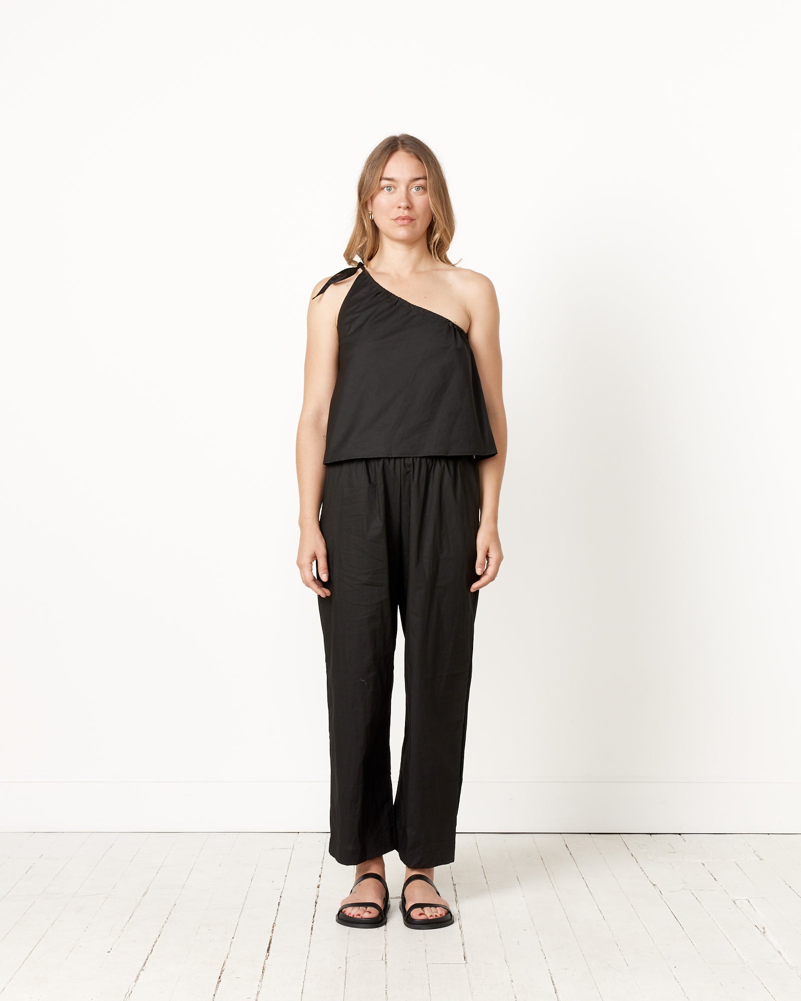 Deiji Studios Multi Strap Top - Black / S (256022)