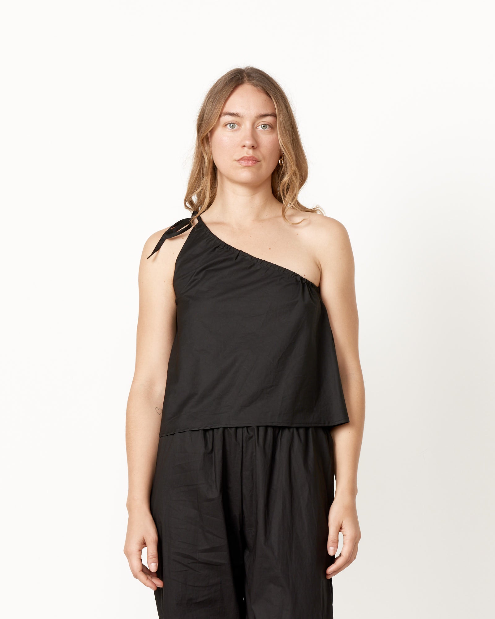 Deiji Studios Multi Strap Top - Black / S (256022)