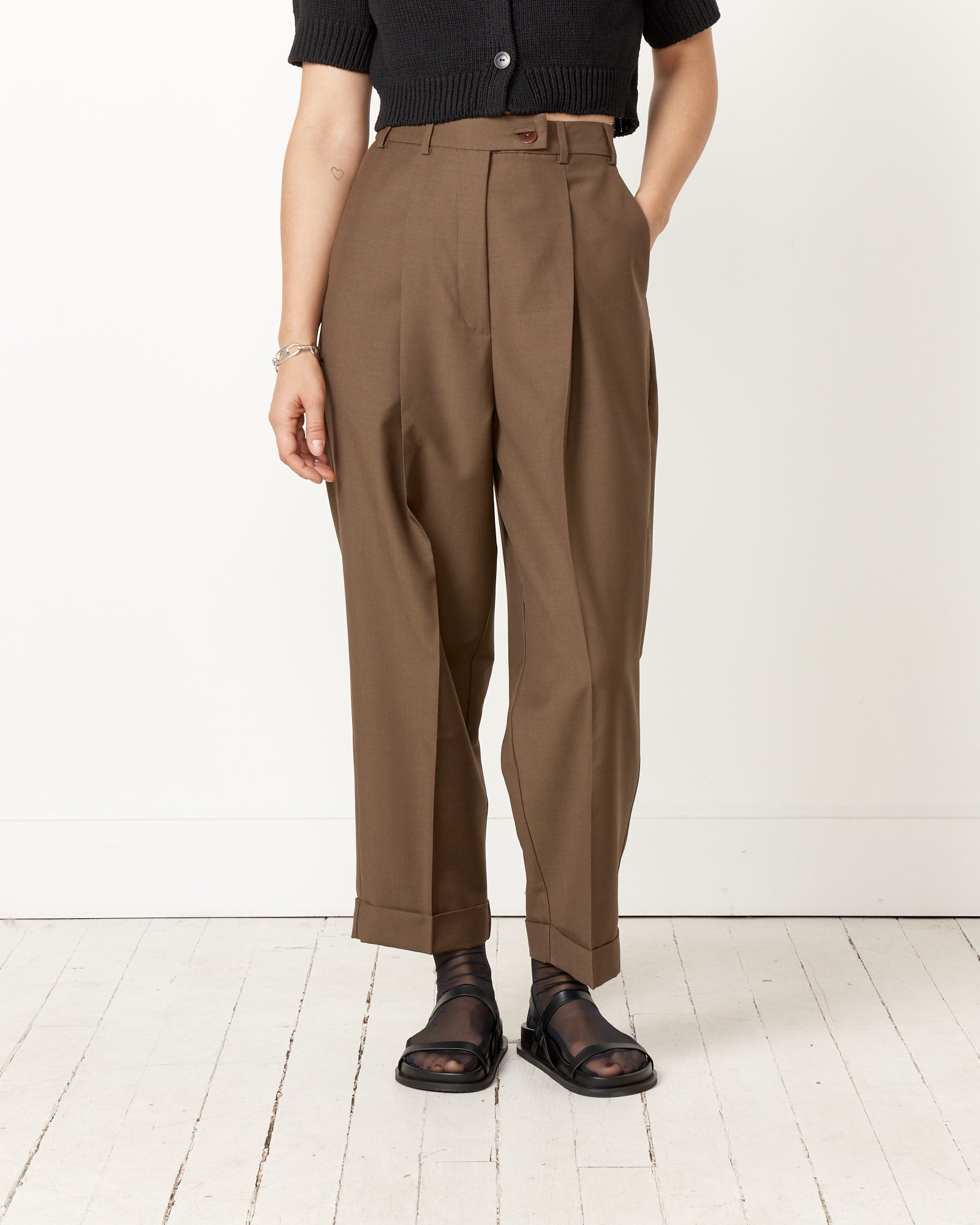 Cordera Masculine Tailoring Pant - Teak / 1 (256118)