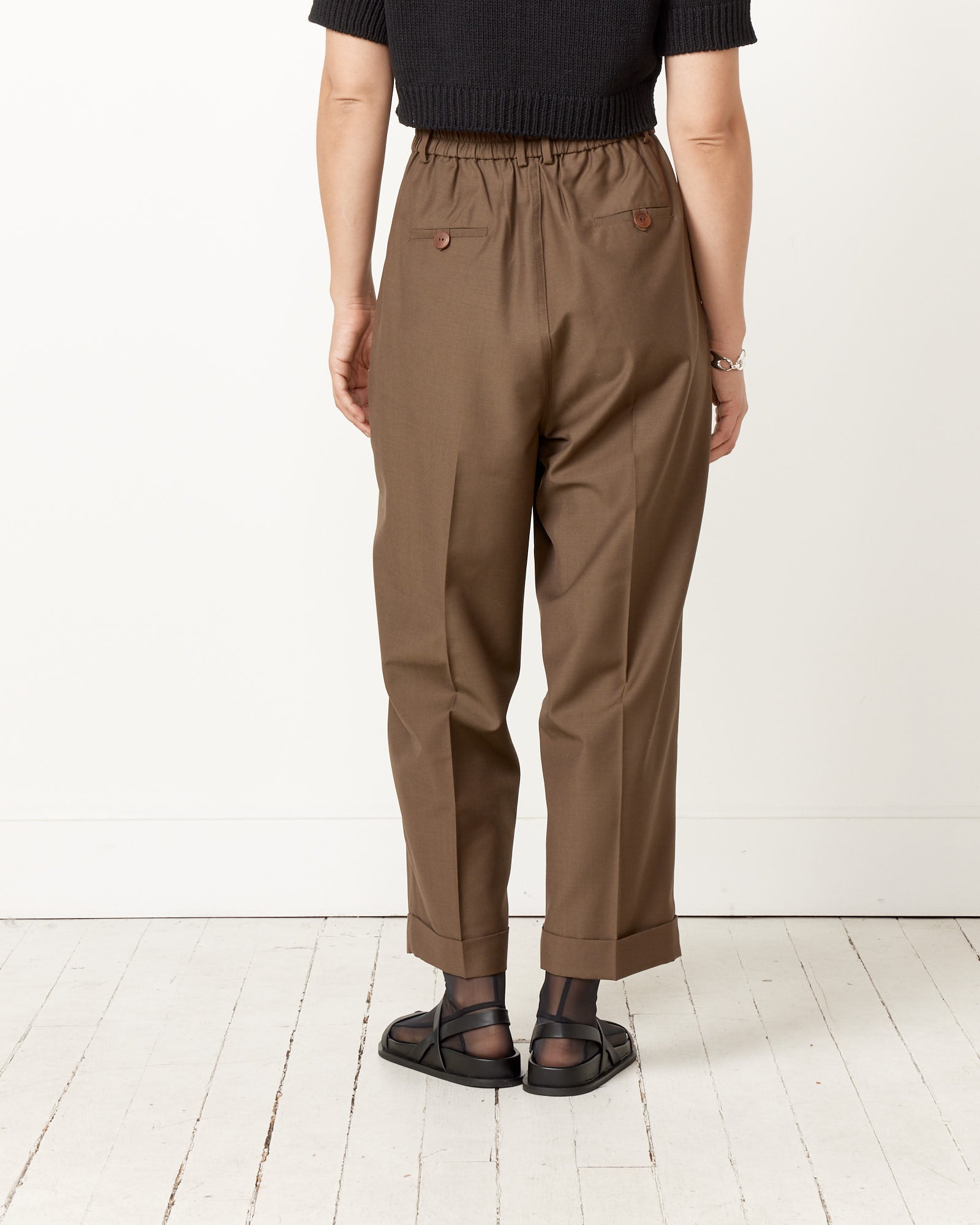 Cordera Masculine Tailoring Pant - Teak / 1 (256118)