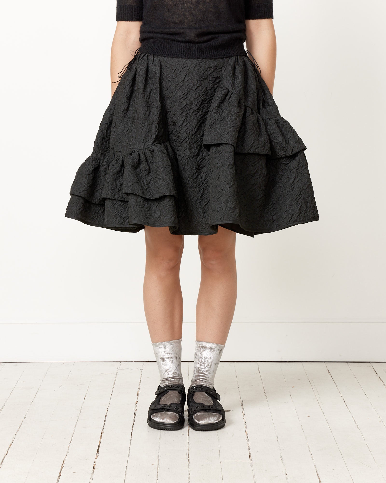 Cecilie Bahnsen Vanilla Skirt - Black / 8 (256147)