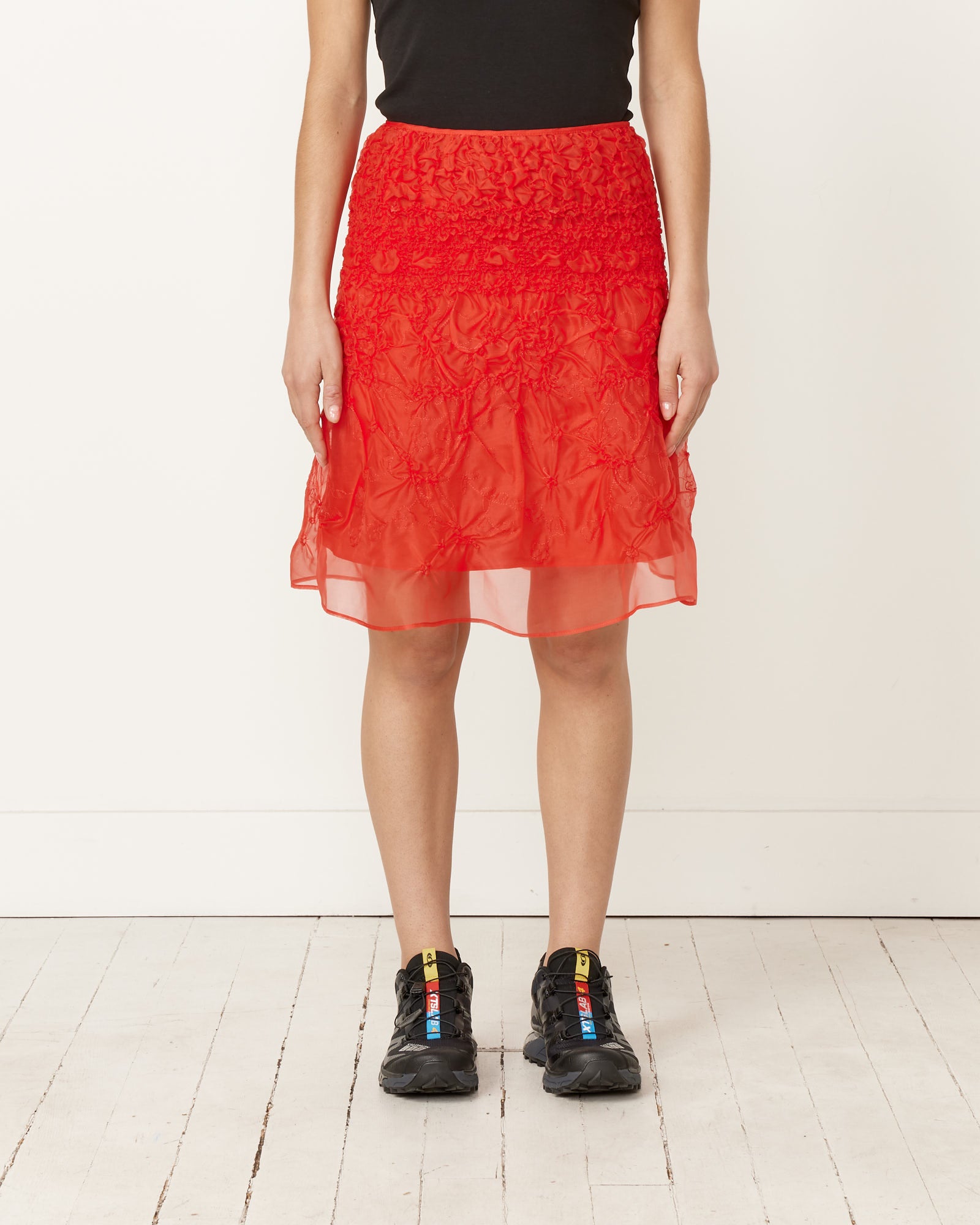 Cecilie Bahnsen Vida Skirt - Red / 8 (256150)