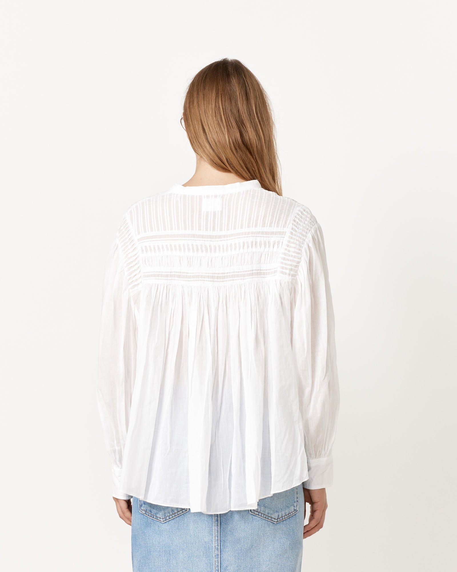 Isabel Marant Etoile Plalia Shirt - White / 38 (256190)