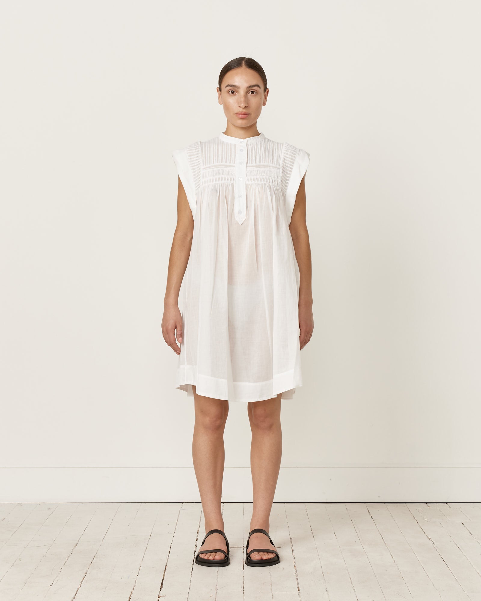 Isabel Marant Etoile Leazali Dress - White / 34 (256201)