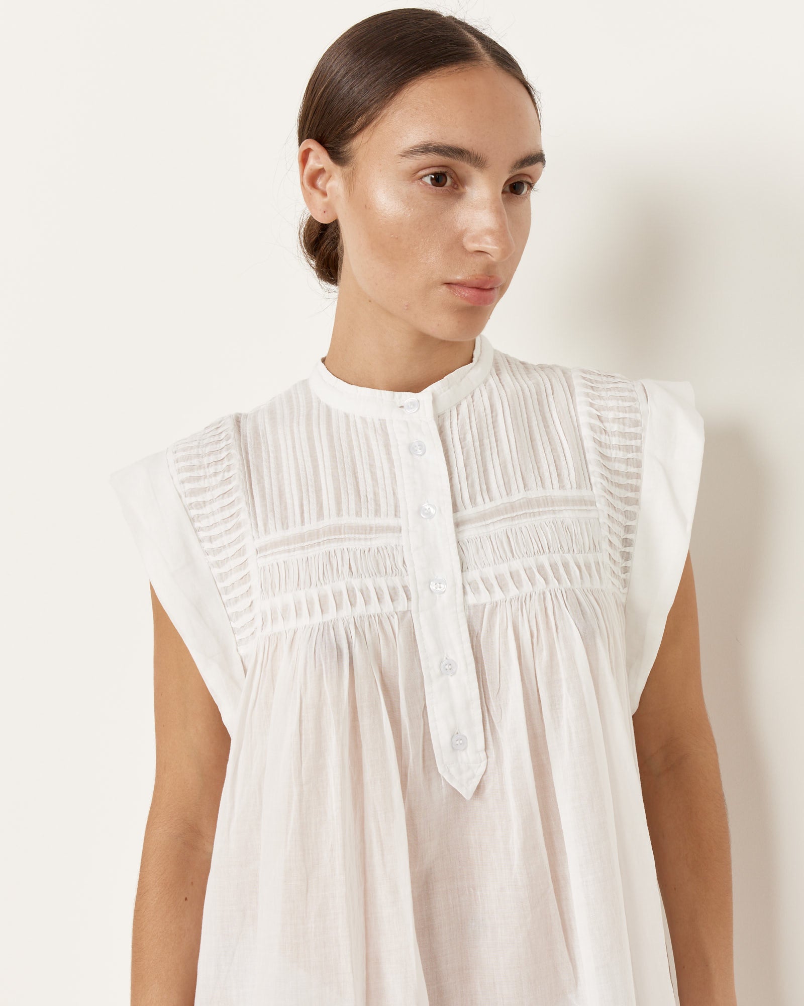 Isabel Marant Etoile Leazali Dress - White / 34 (256201)