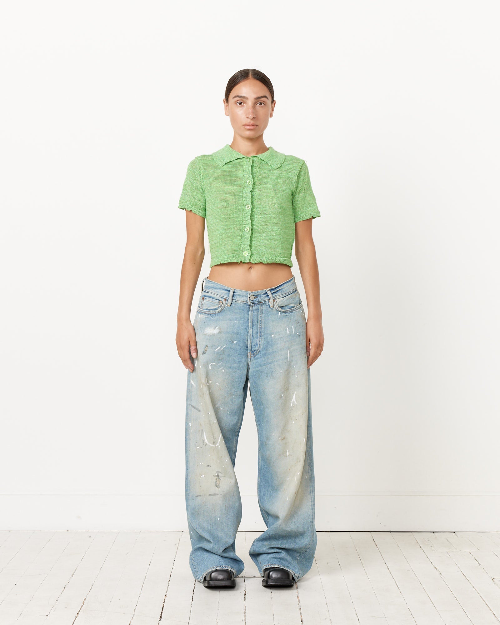 Super Baggy Fit Jeans - Light Blue / 36 (256339)