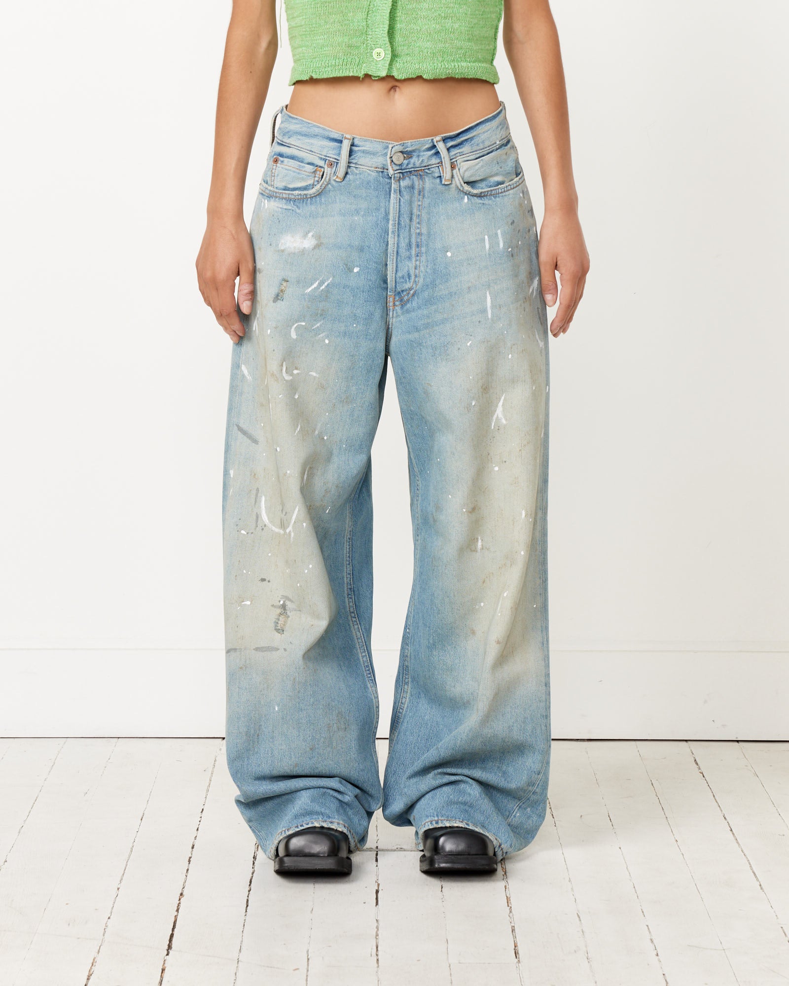 Super Baggy Fit Jeans - Light Blue / 36 (256339)