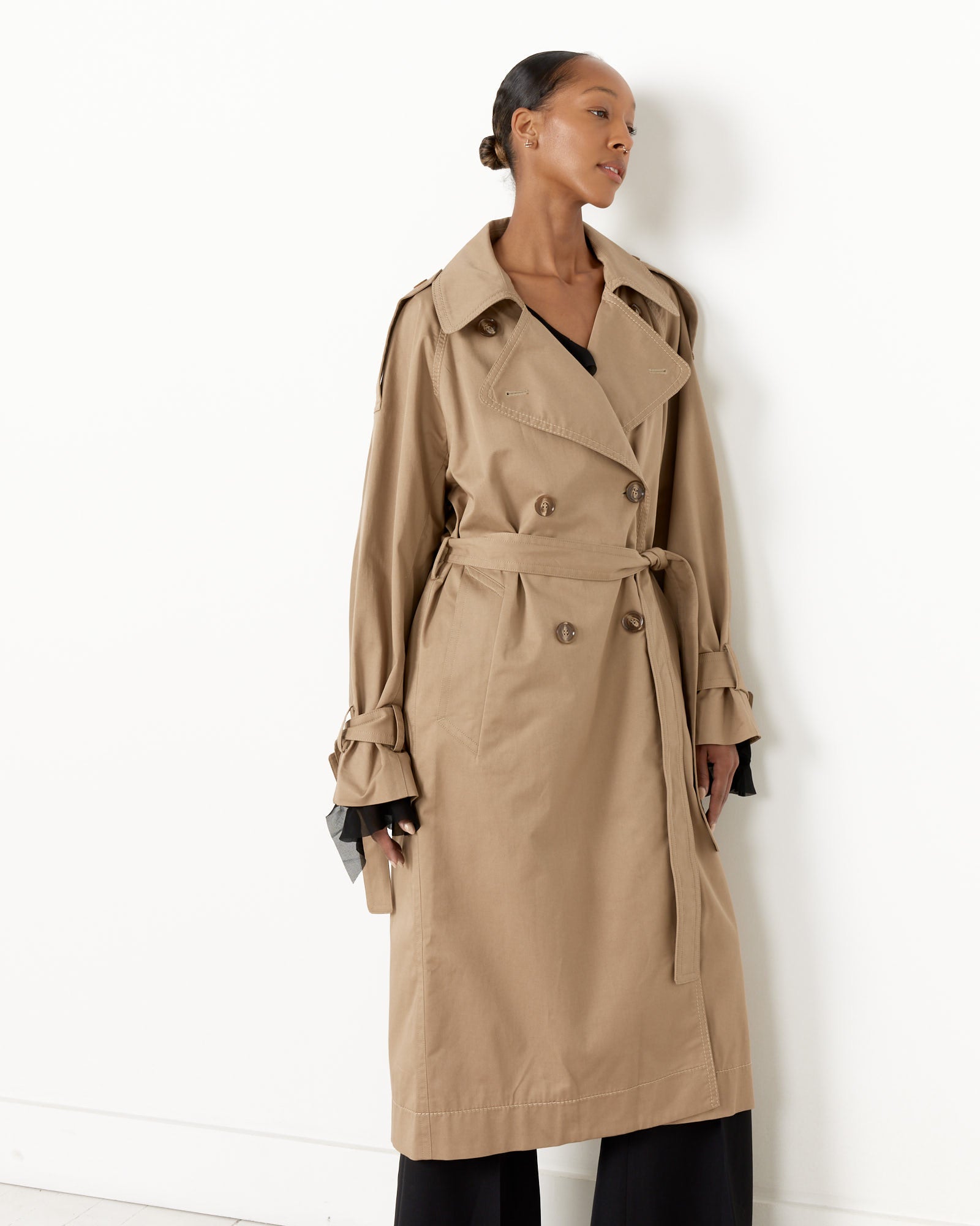 Acne Studios 819 Coat Cold Beige - Cold Beige / 36 (256350)