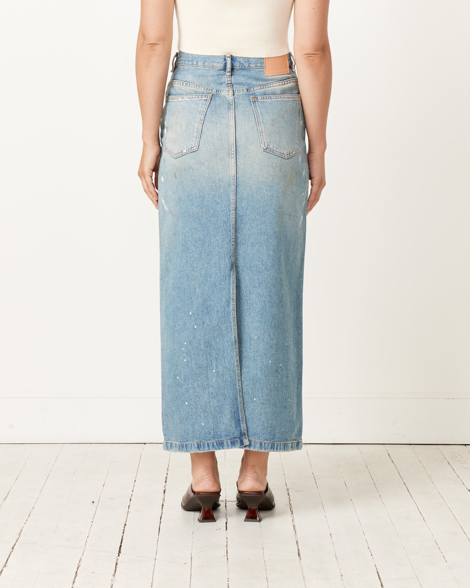 Denim Skirt - Light Blue / 34 (256368)