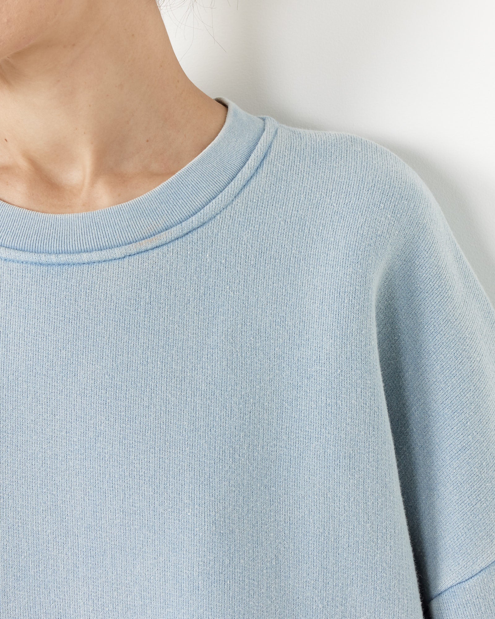 Blue Crewneck Sweater - Old Blue / XS (256388)