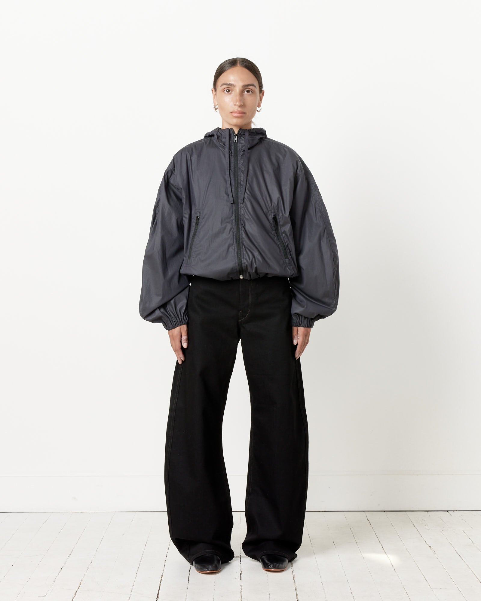 Lemaire Balloon Blouson Blue/Black - Blue/Black / 36 (256500)