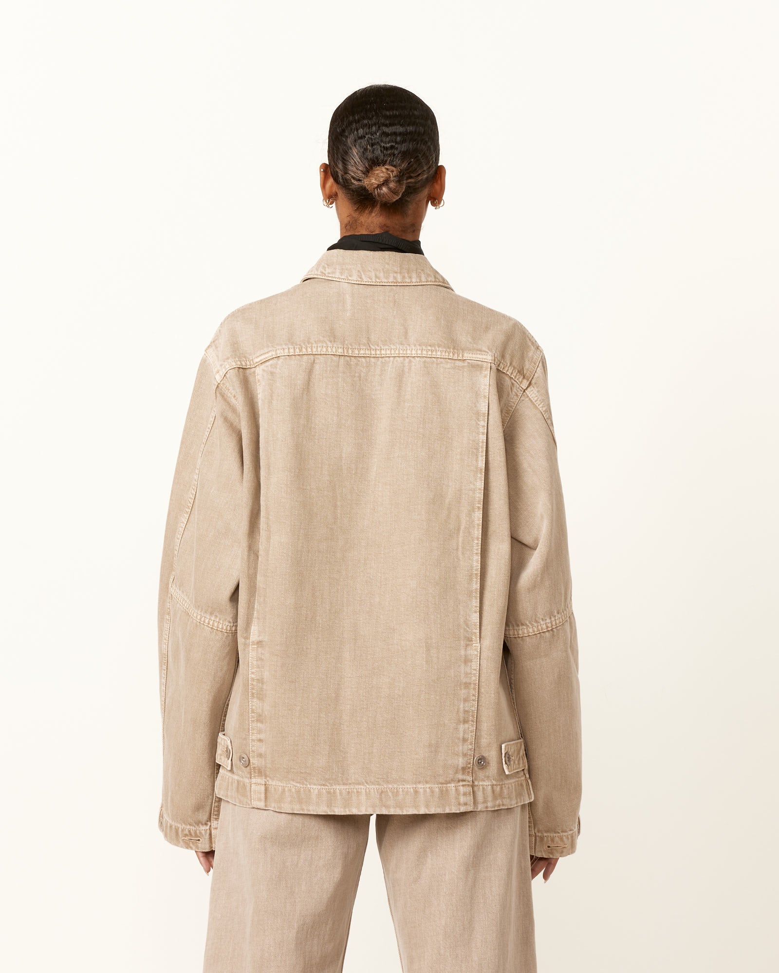 Lemaire Boxy Jacket Snow Beige - Snow Beige / XS (256504)