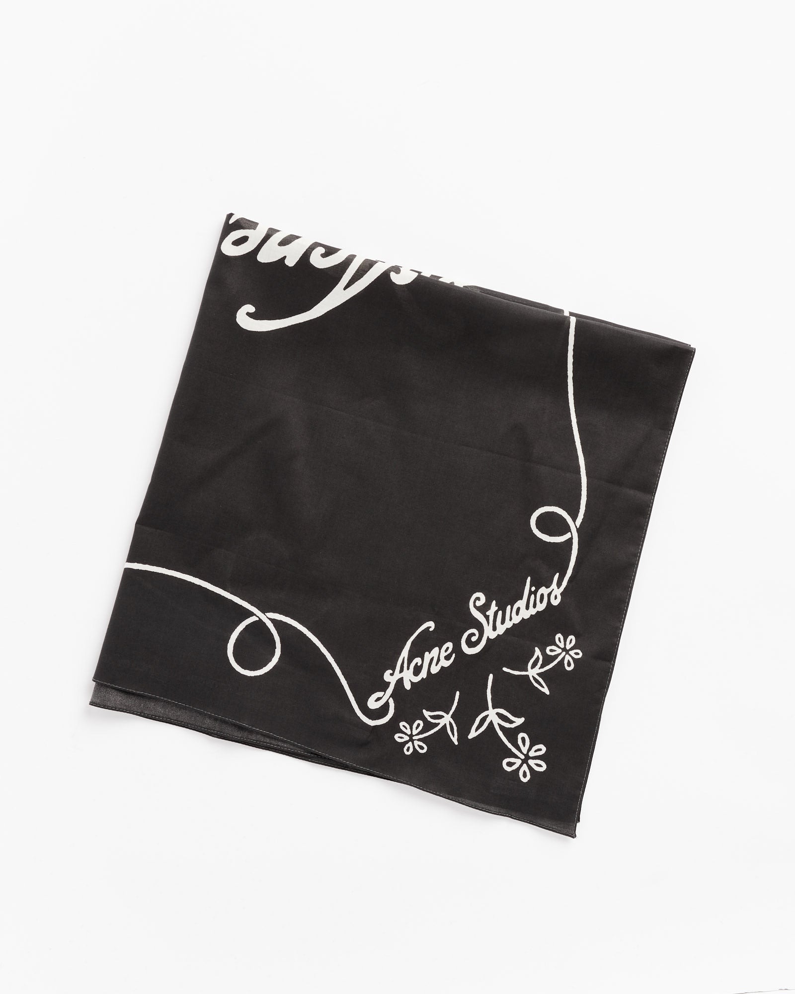 Acne Studios 372 Scarf - Black/White / OS (256681)