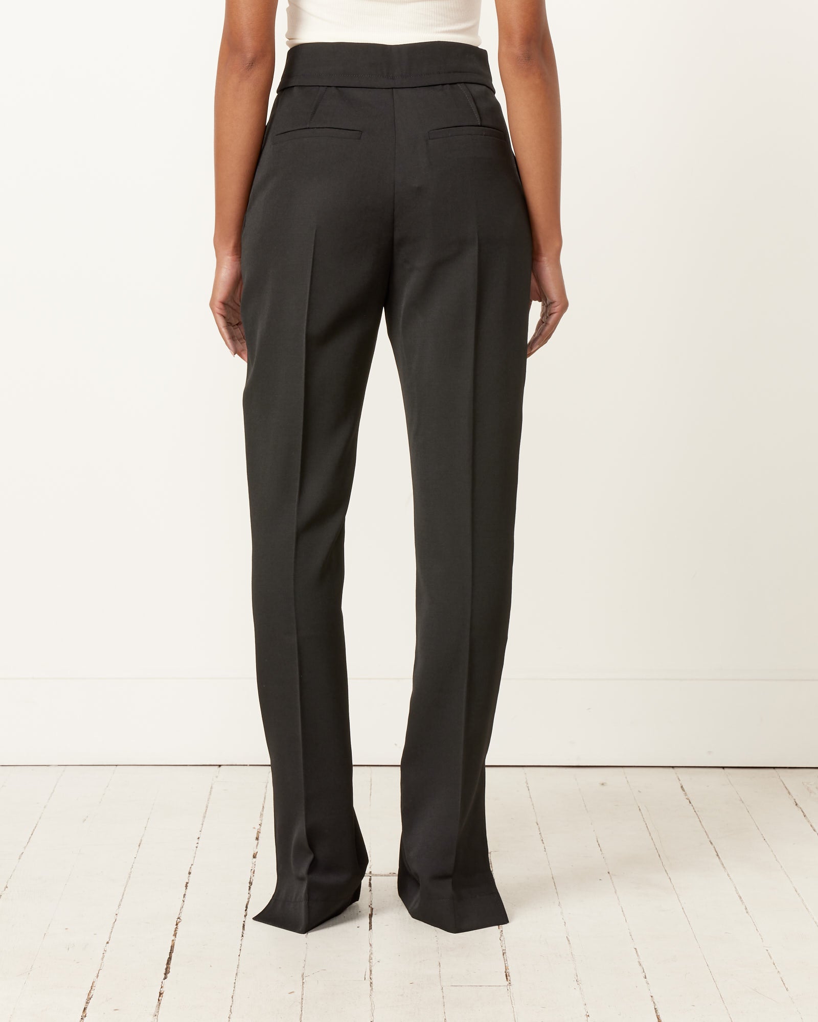 Jacquemus Le Pantalon Tibau Trouser Black - Black / 36 (256727)