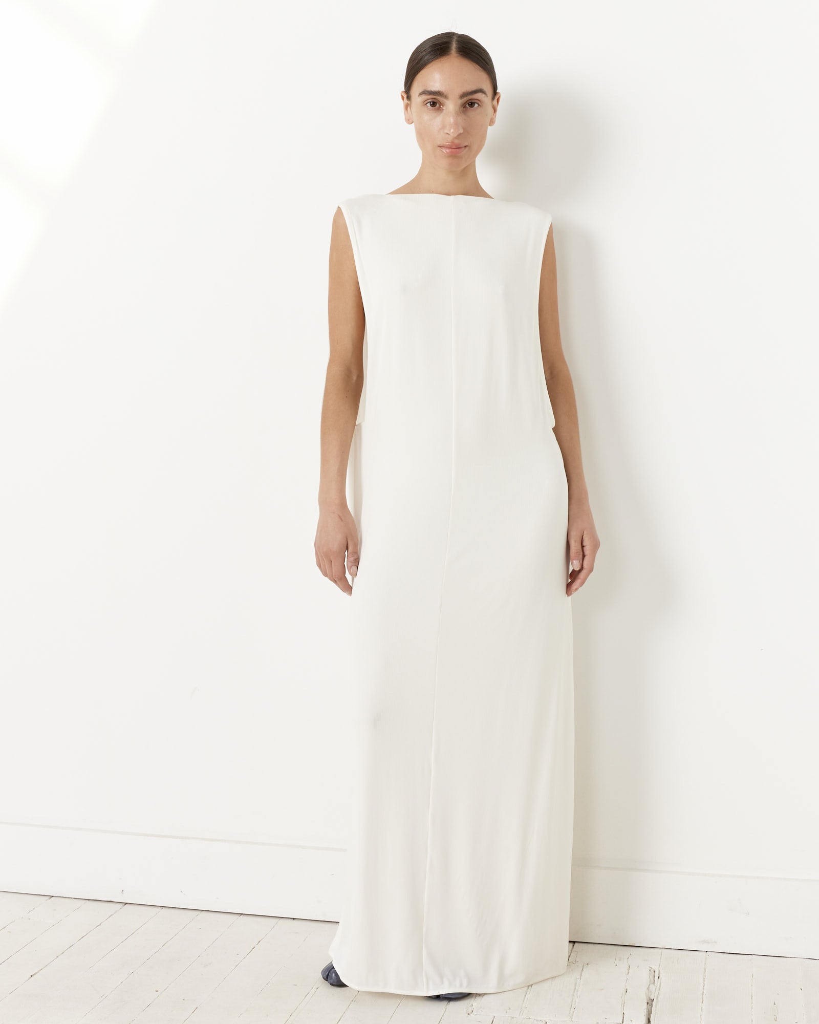 Jacquemus La Robe Capa Dress White - White / 38 (256747)