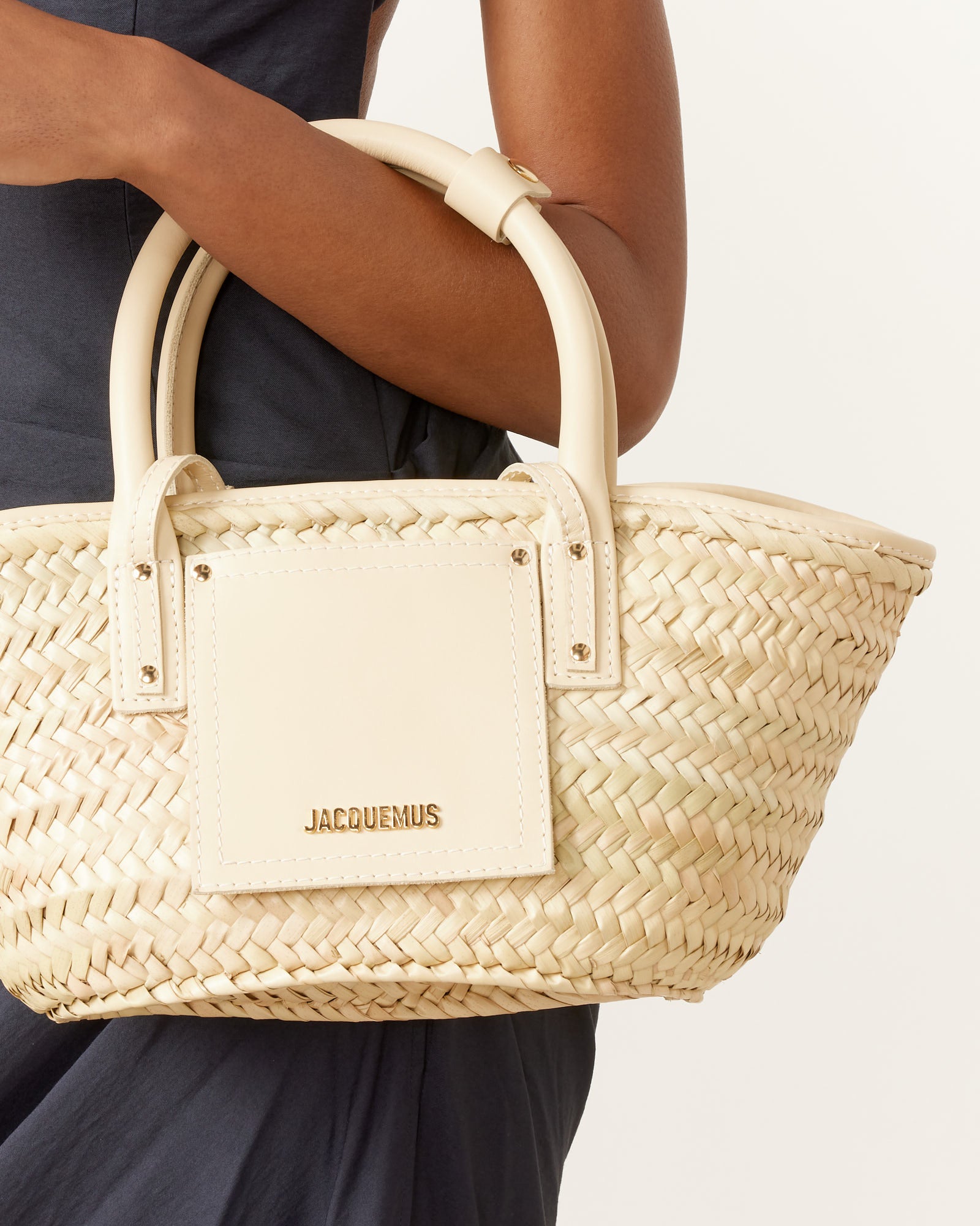 Jacquemus Le Petit Panier Soli Bag - Ivory / OS (256764)