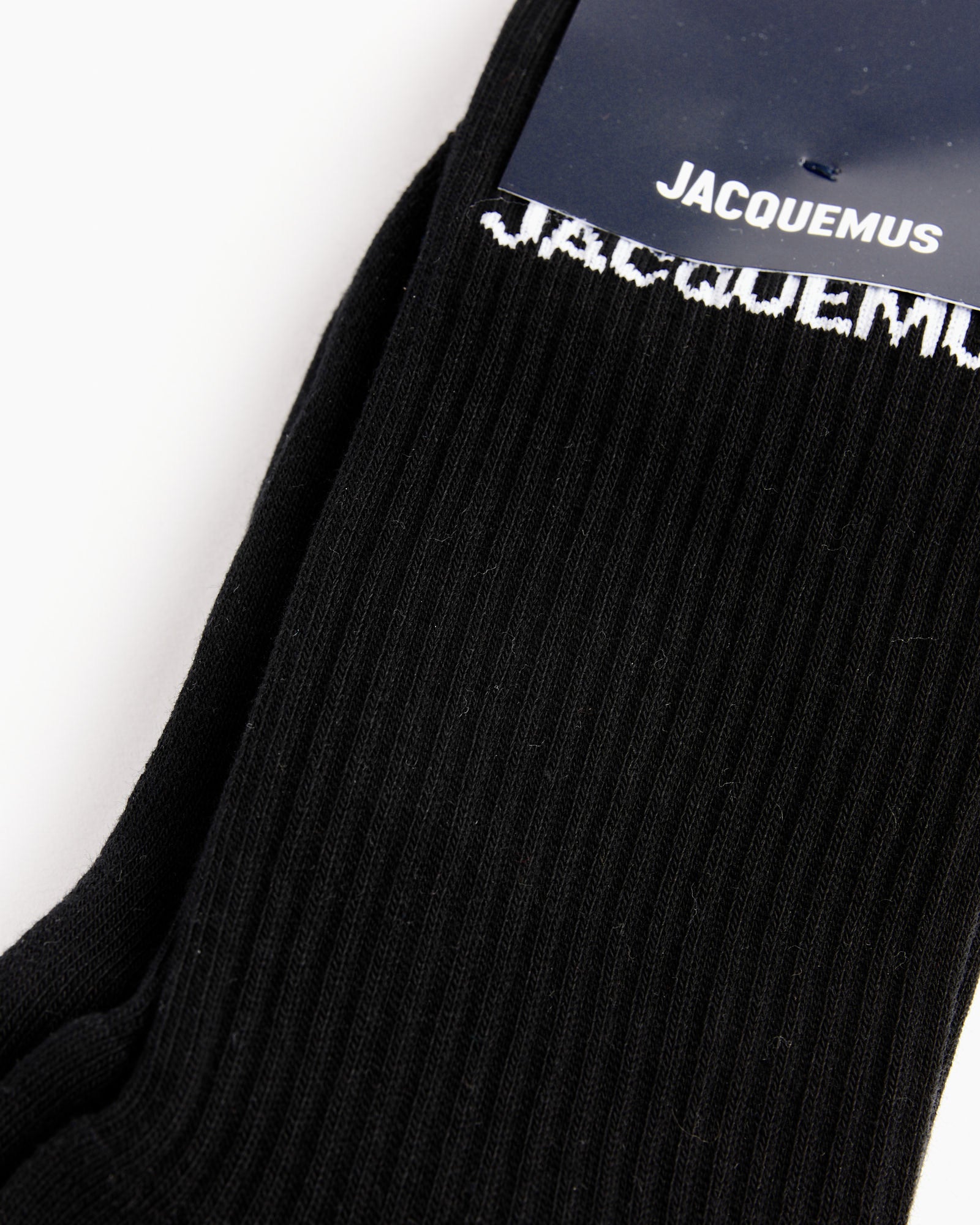 Jacquemus Les Chaussettes Socks Black - Black / 39-42 (256776)