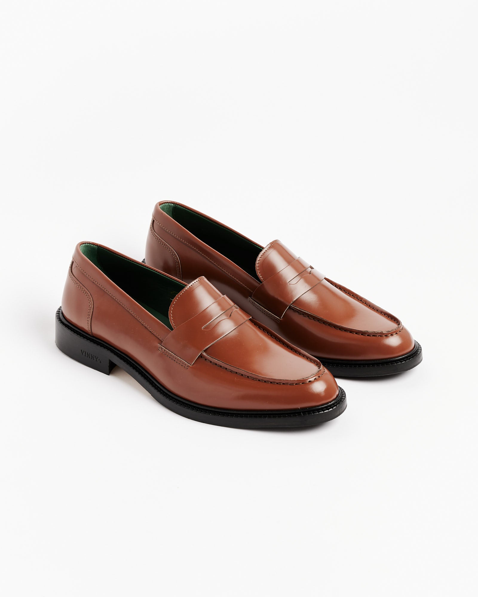 Vinny's Townee Penny Loafer Cognac - Cognac / 43 (256850)