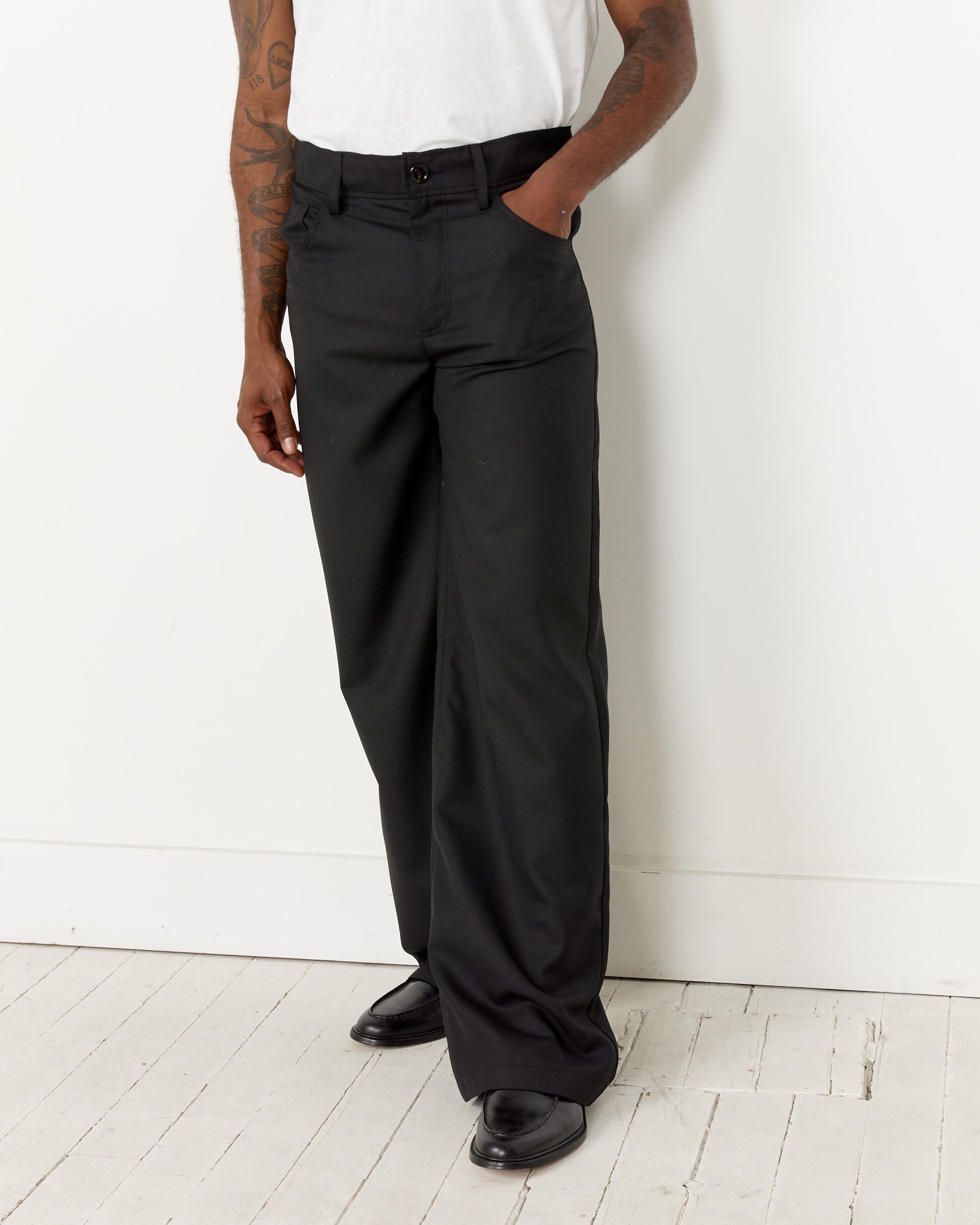 Séfr Jiro Trouser Black - Black / M (256871)