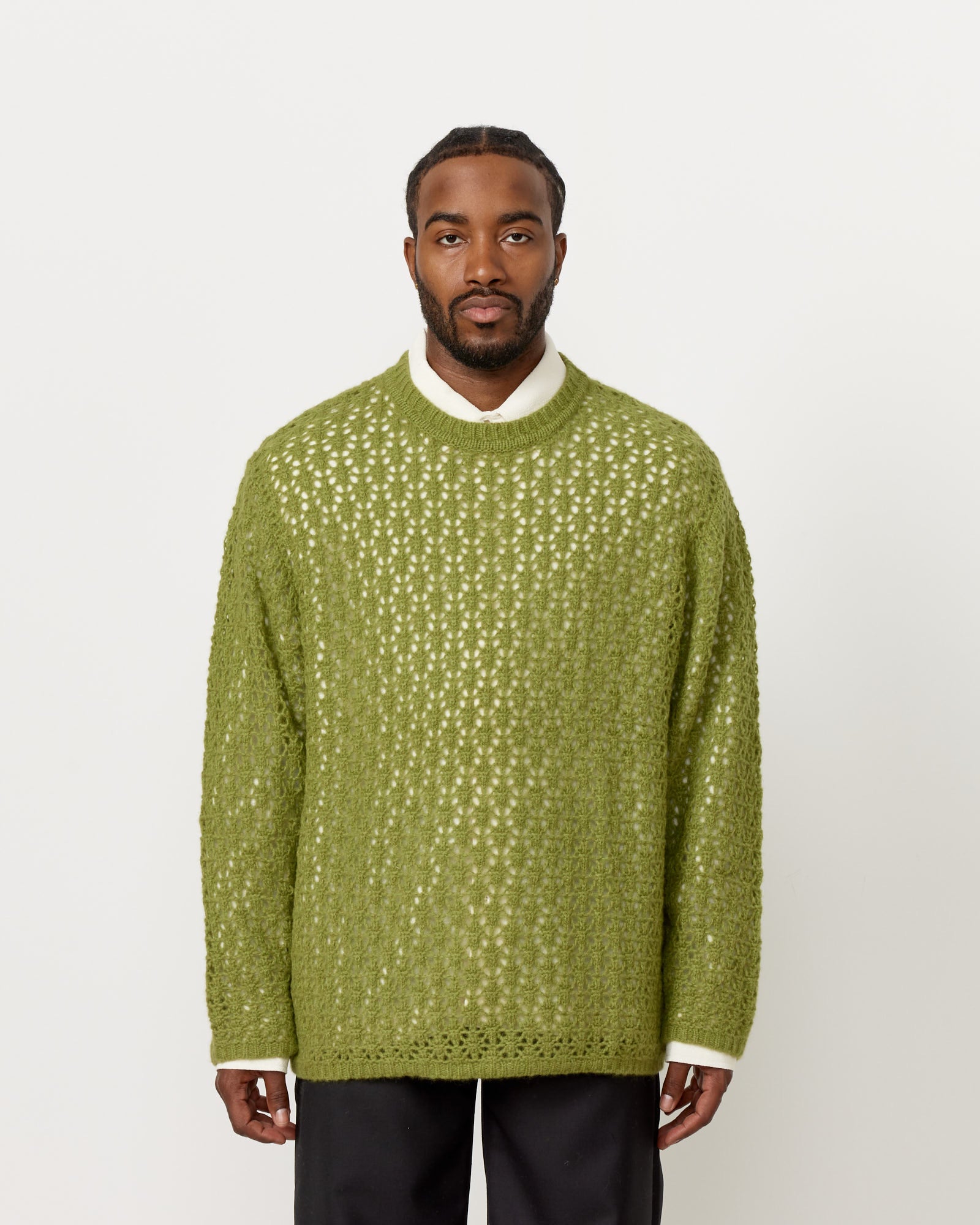 Séfr Aki Cashmere Sweater Green - Green / L (256904)