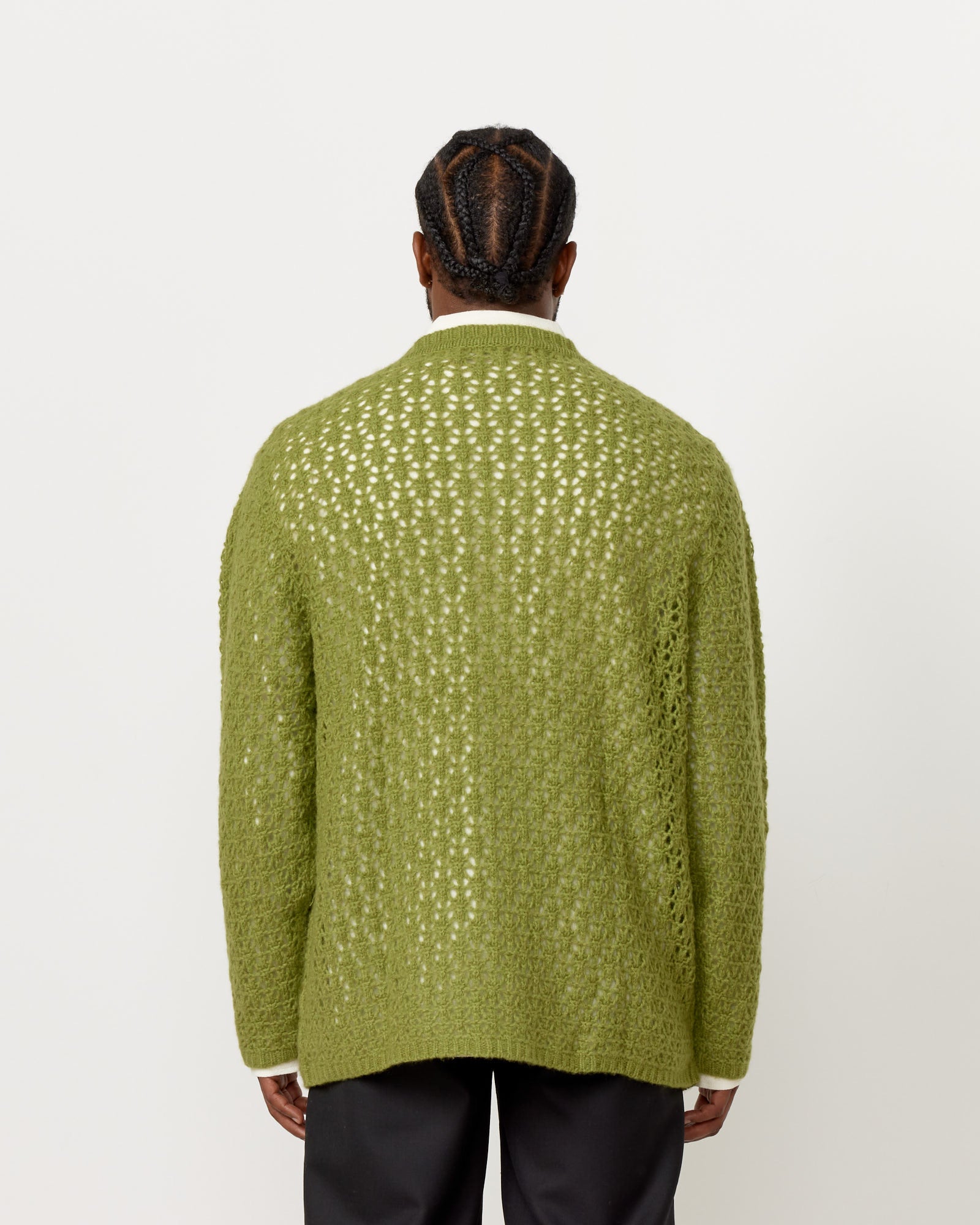 Séfr Aki Cashmere Sweater Green - Green / L (256904)