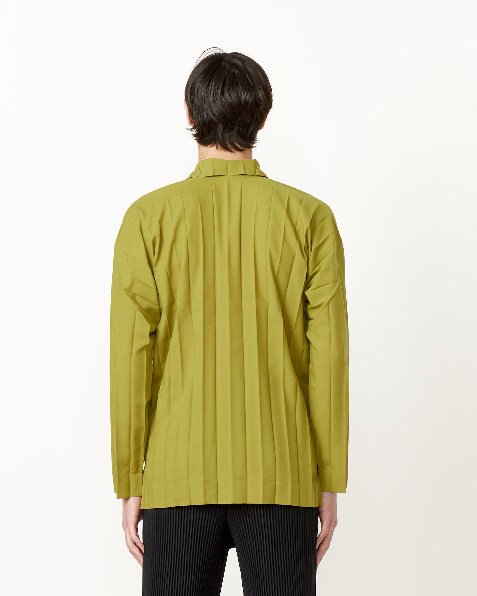 Issey Miyake Homme Plisse Edge Shirt Green - Green / 3 (256960)