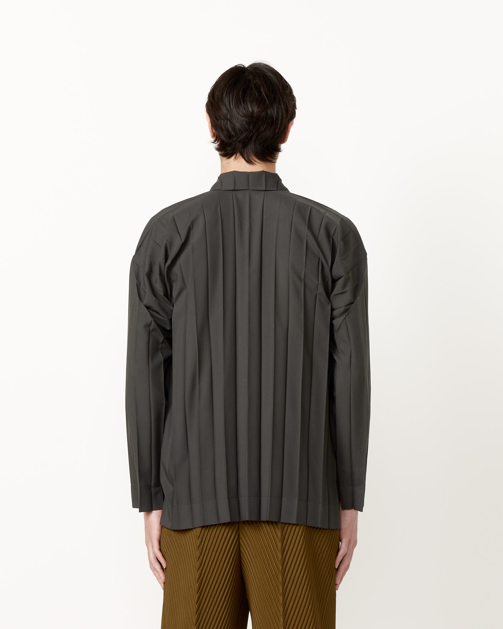 Issey Miyake Homme Plisse Edge Shirt Charcoal - Charcoal / 3 (256962)