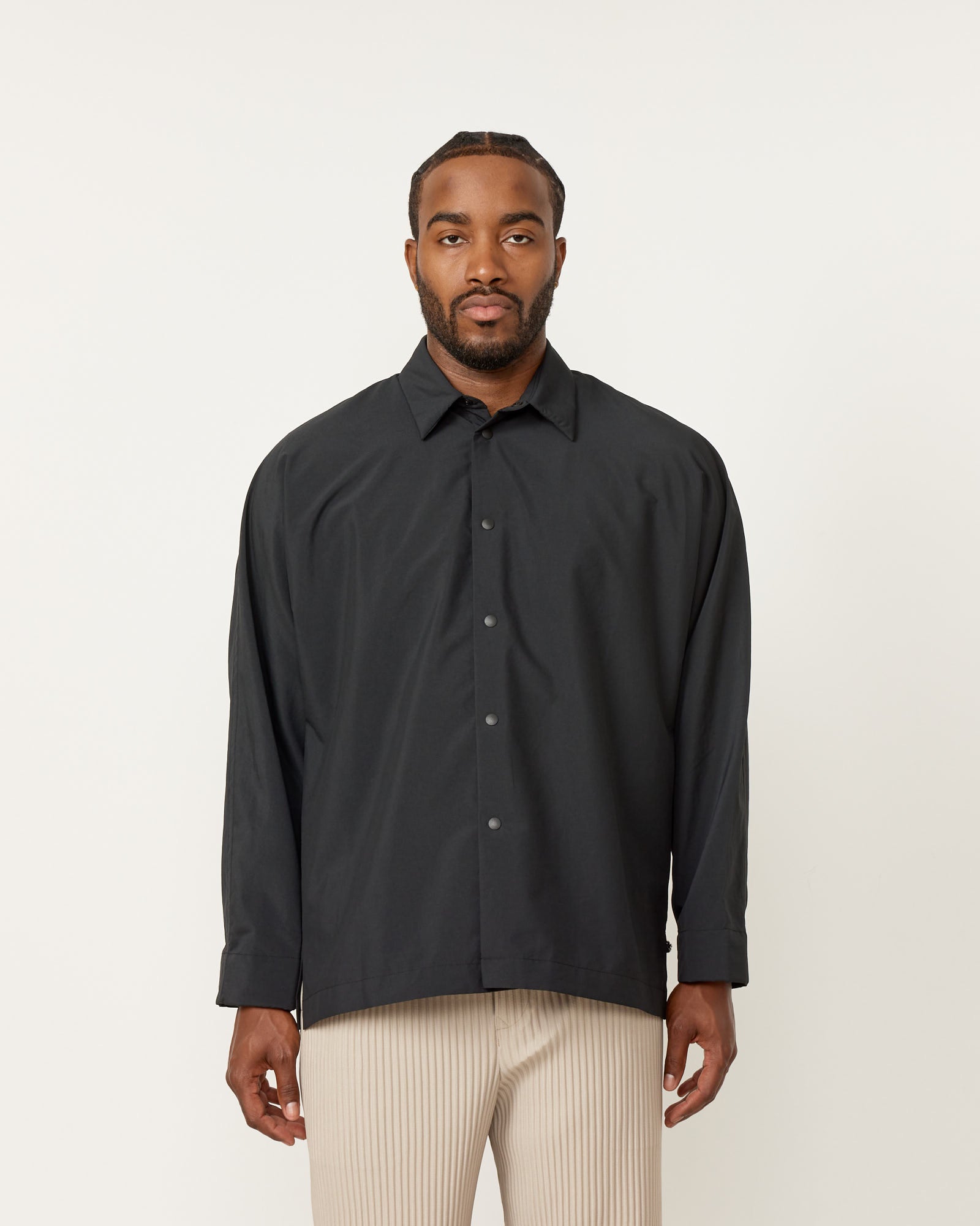 Issey Miyake Homme Plisse Verso Shirt Black - Black / 2 (256999)