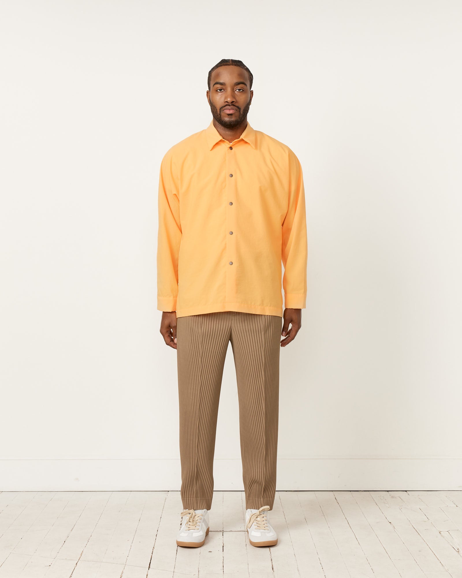 Issey Miyake Homme Plisse Verso Shirt Orange - Orange / 2 (257001)