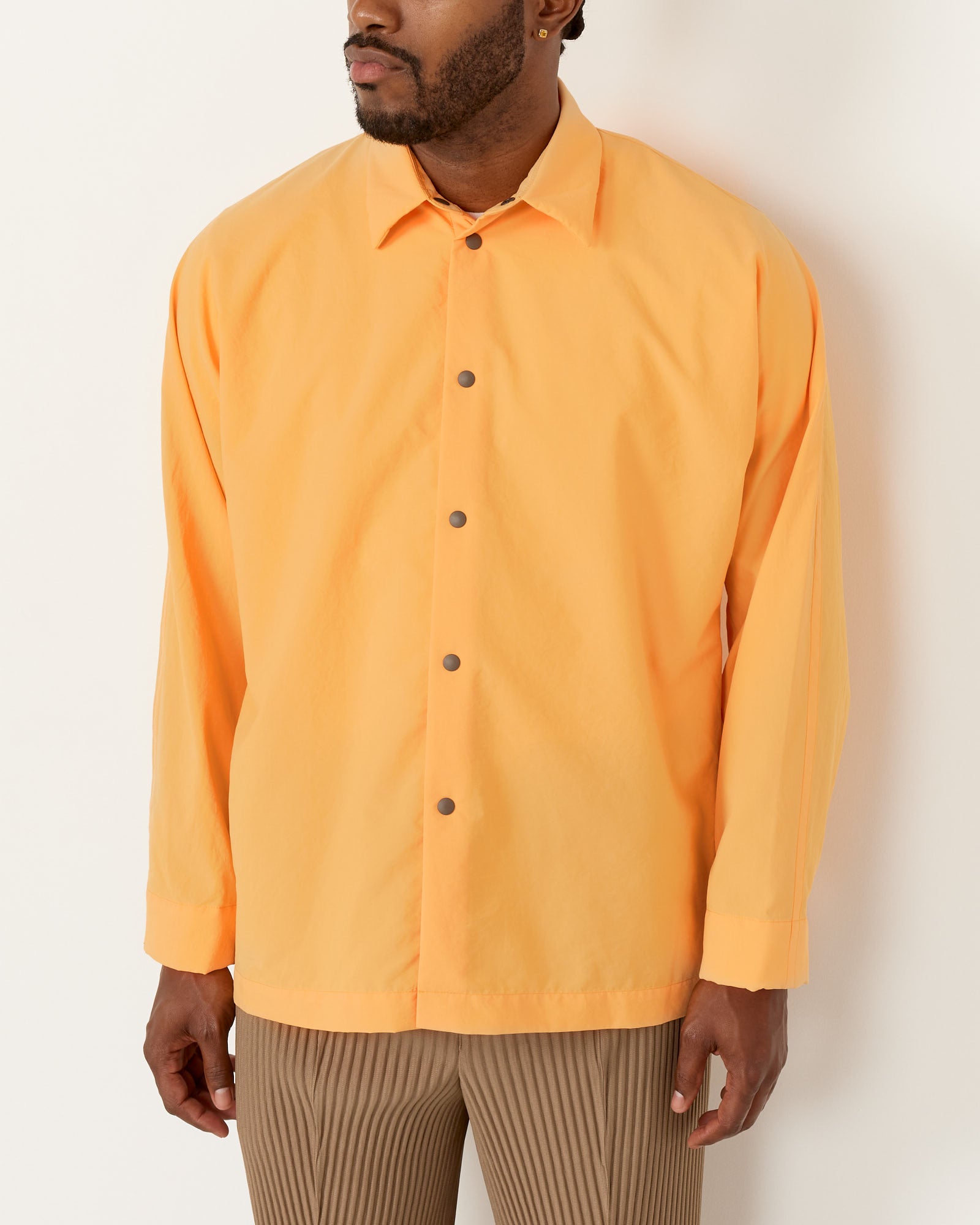 Issey Miyake Homme Plisse Verso Shirt Orange - Orange / 2 (257001)