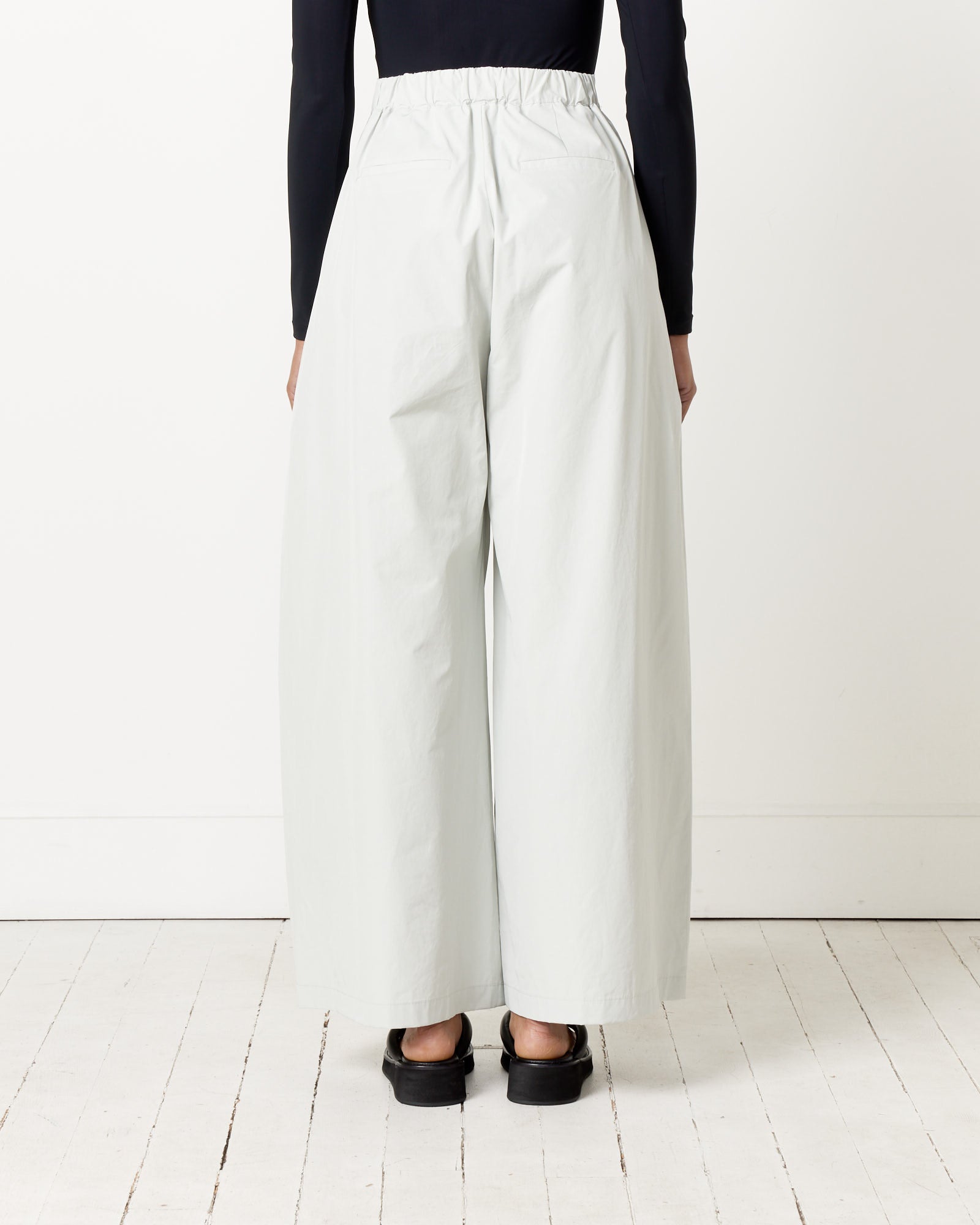 Amomento Shirring Banding Pant Light Grey - Light Grey / 0 (257055)