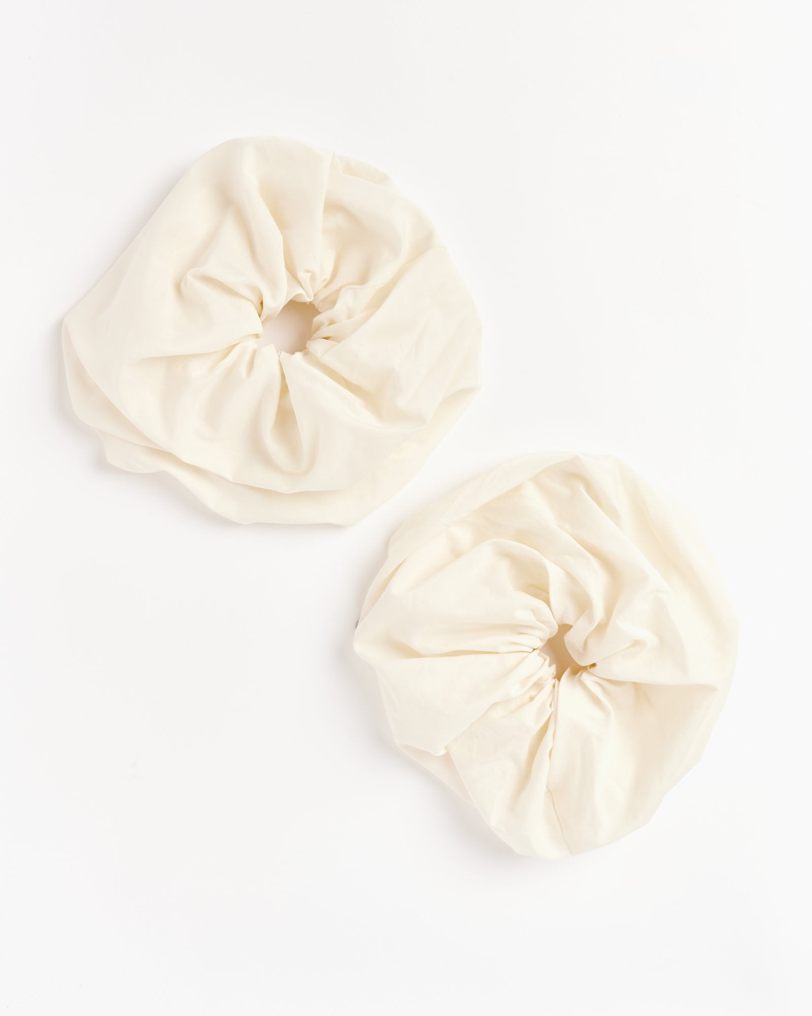 Sheer Cotton Scrunchie in Ivory - Ivory / OS (257065)