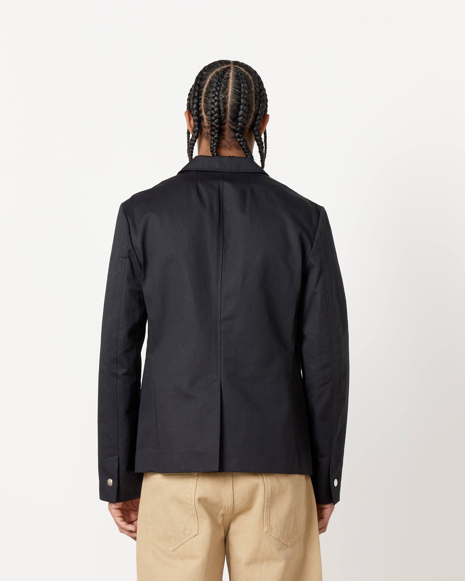 Jacquemus La Veste Jean Blazer Black - Black / 48 (257115)